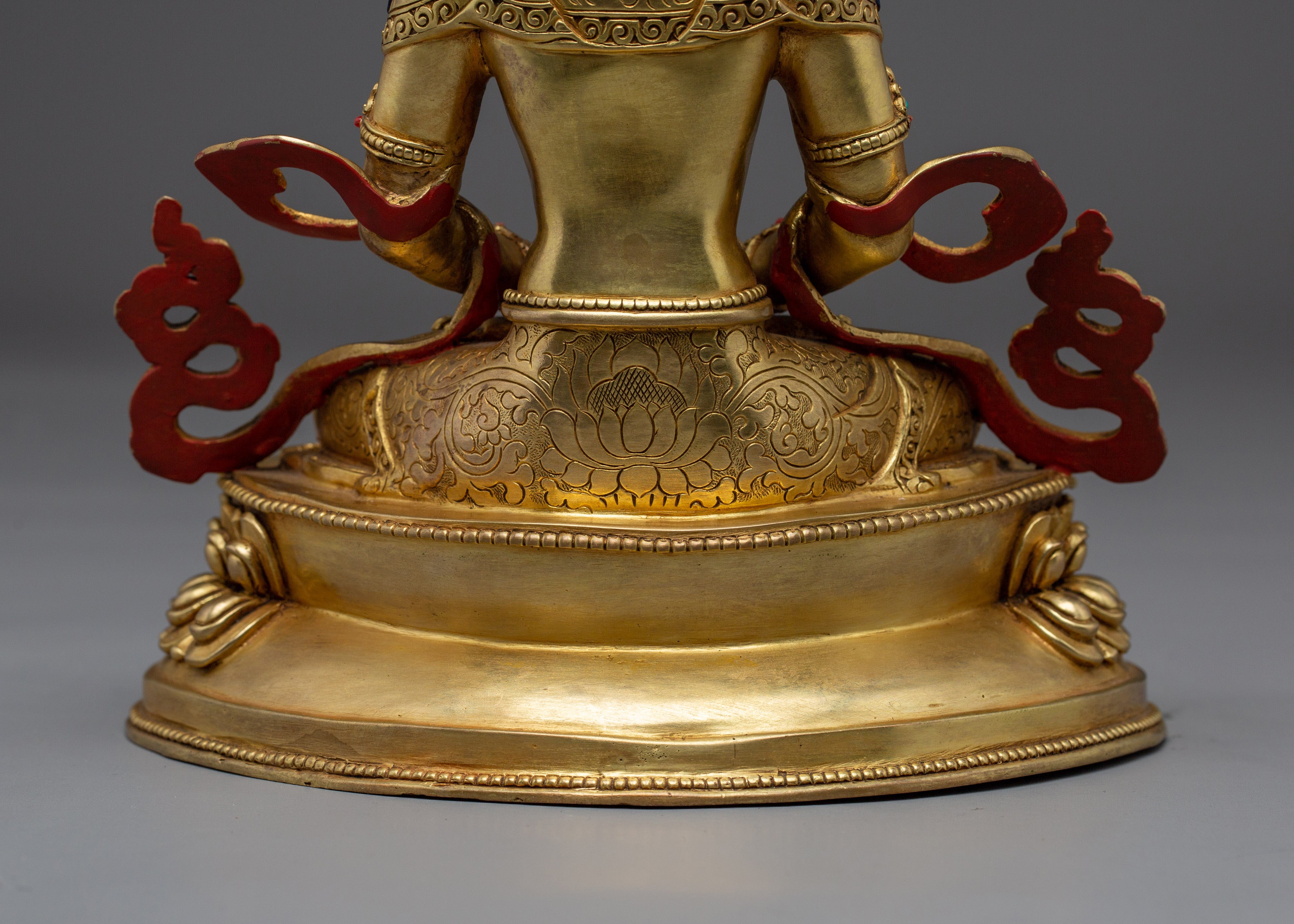 Handcrafted Long Life Deity Amitayus | Healing Statue