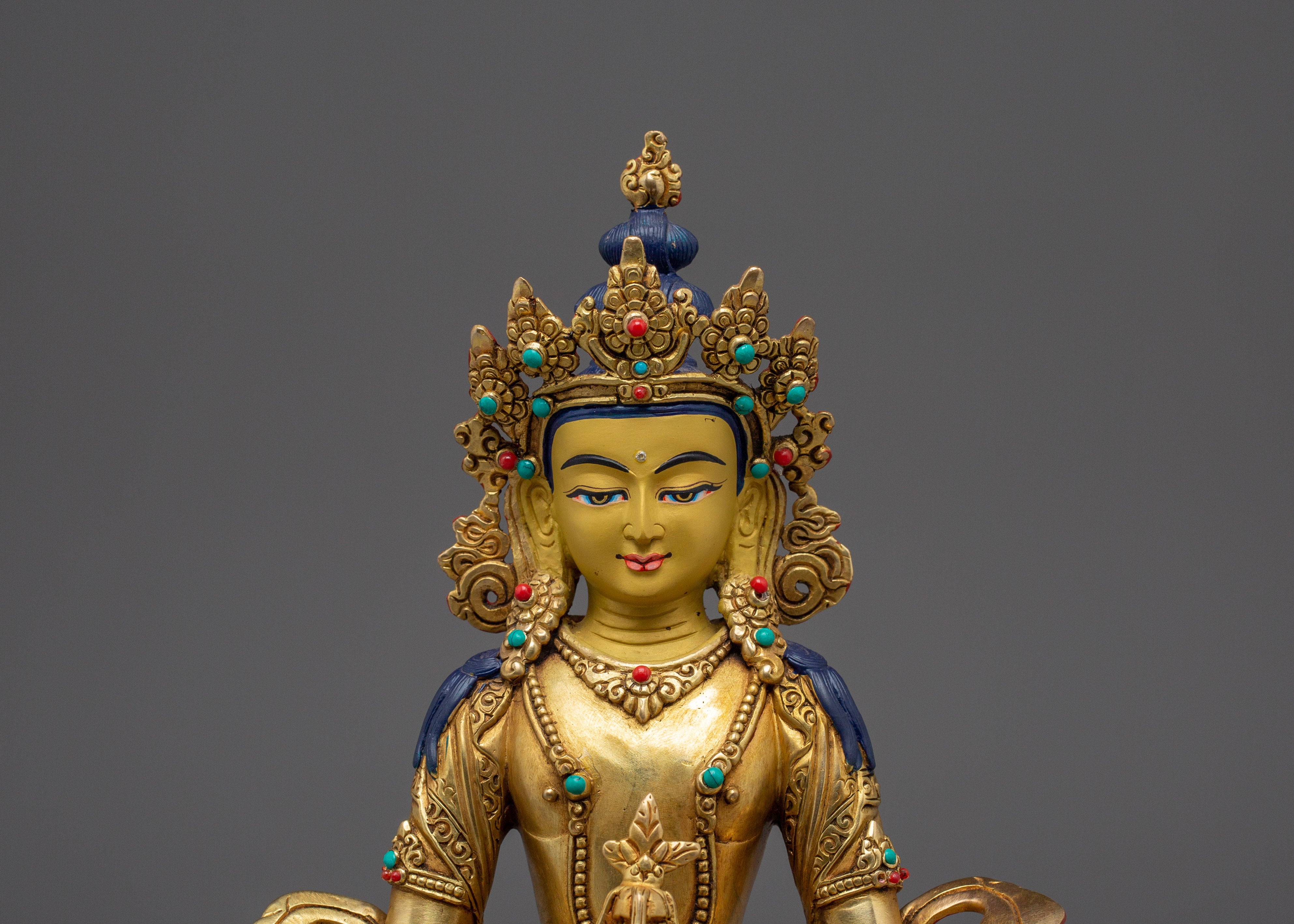 Handcrafted Long Life Deity Amitayus | Healing Statue