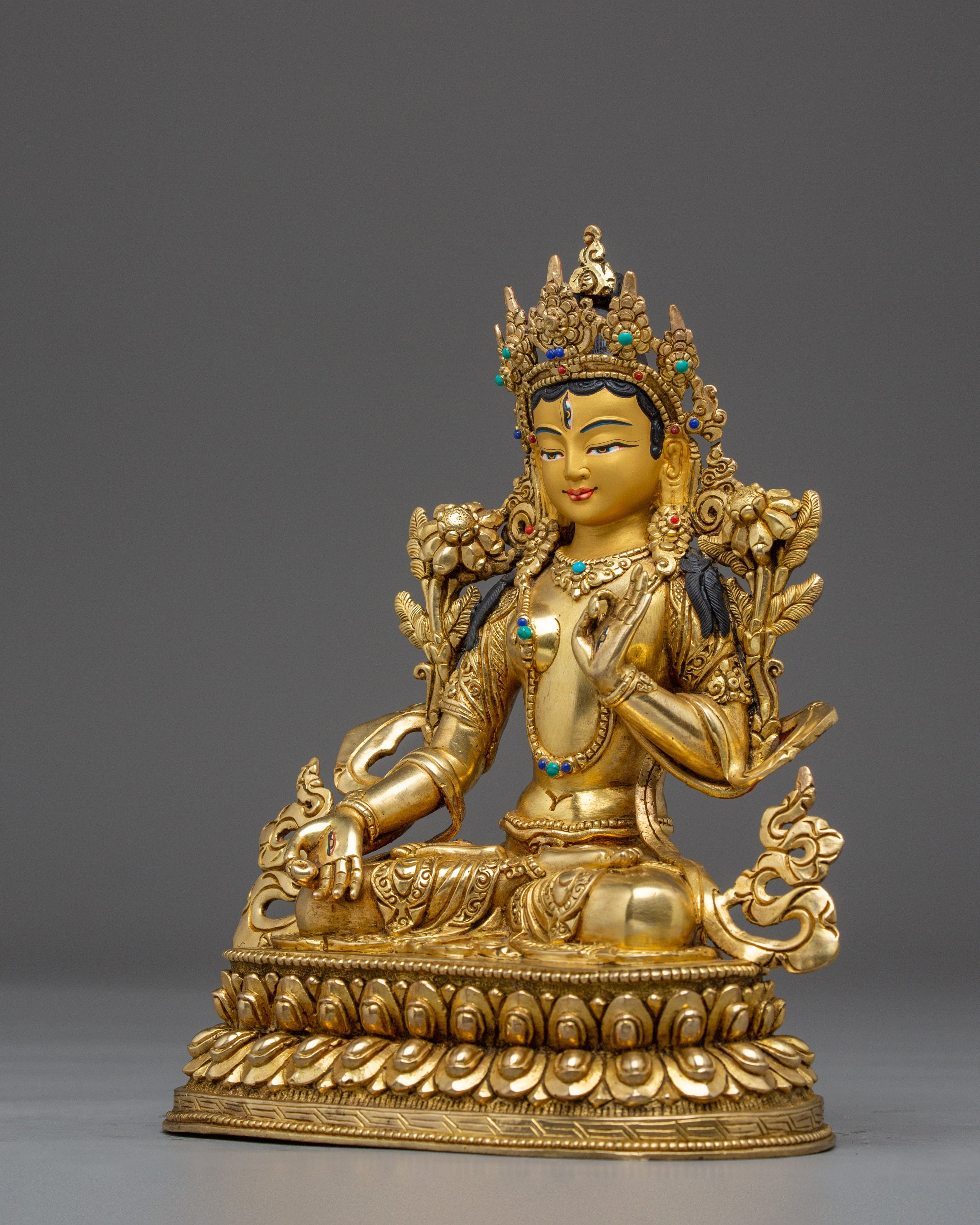 Healing Deity White Tara Statue | Sita Tara - Buddhist Female Deity