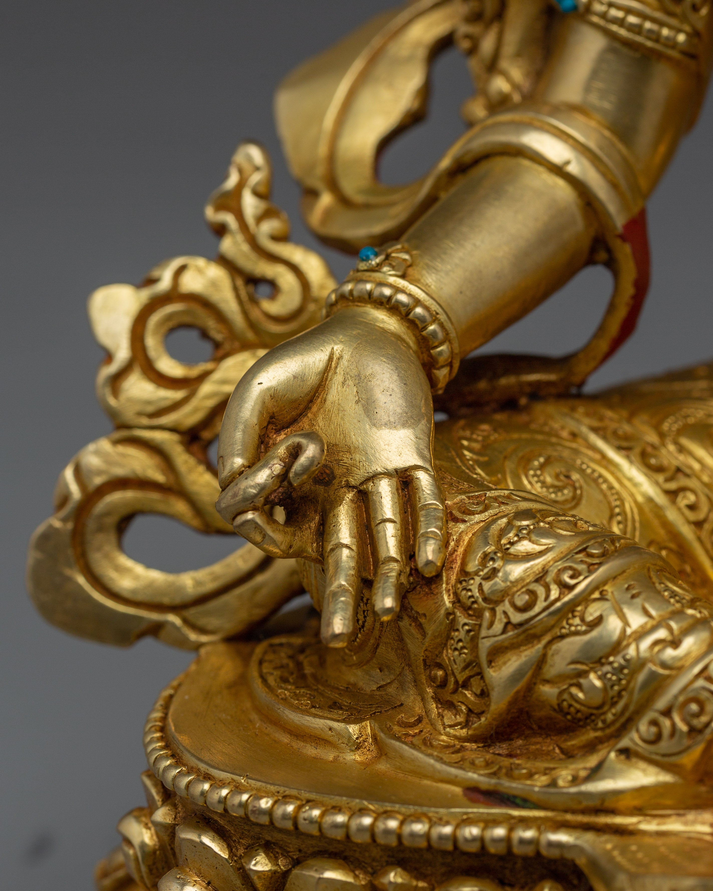 Compassionate Peaceful Green Tara Statue | Mother of Liberation