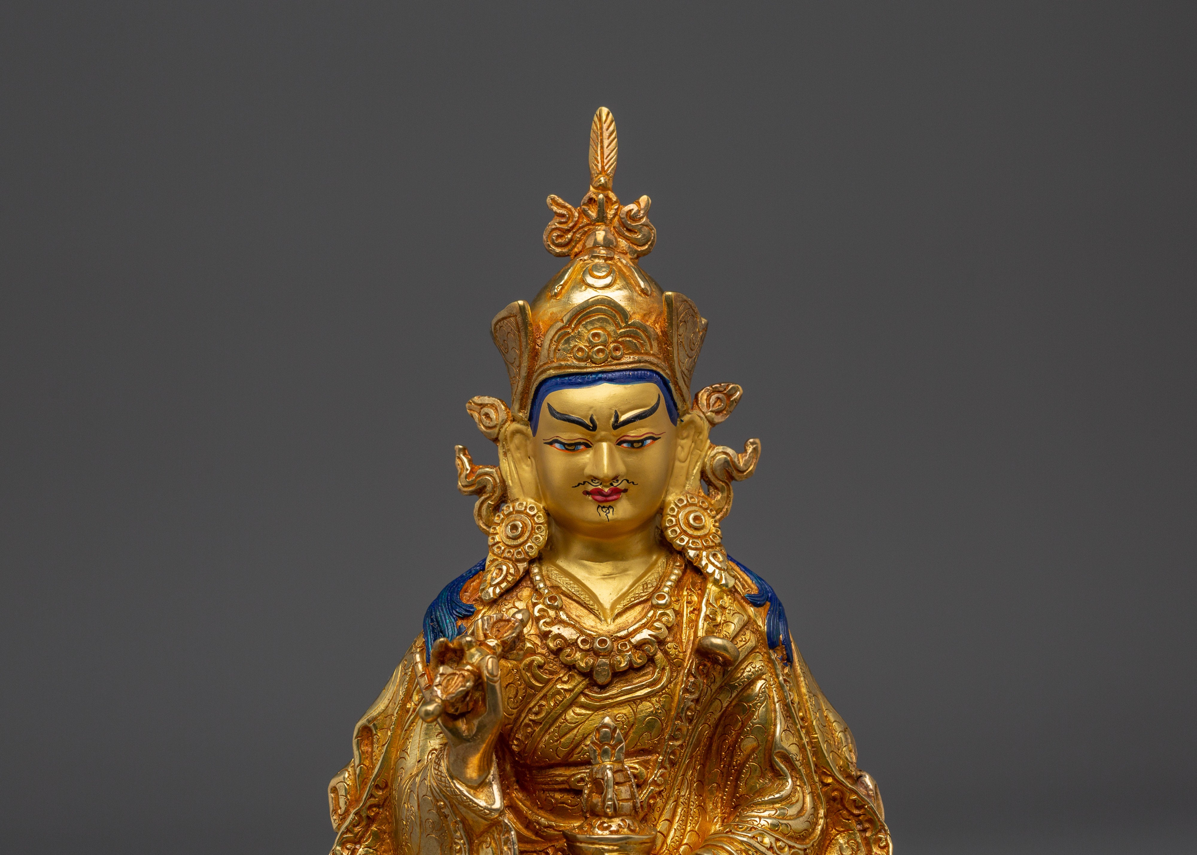 Himalayan  Guru Tsokye Dorje Handmade Statue | Manifestation of Padmasambhava