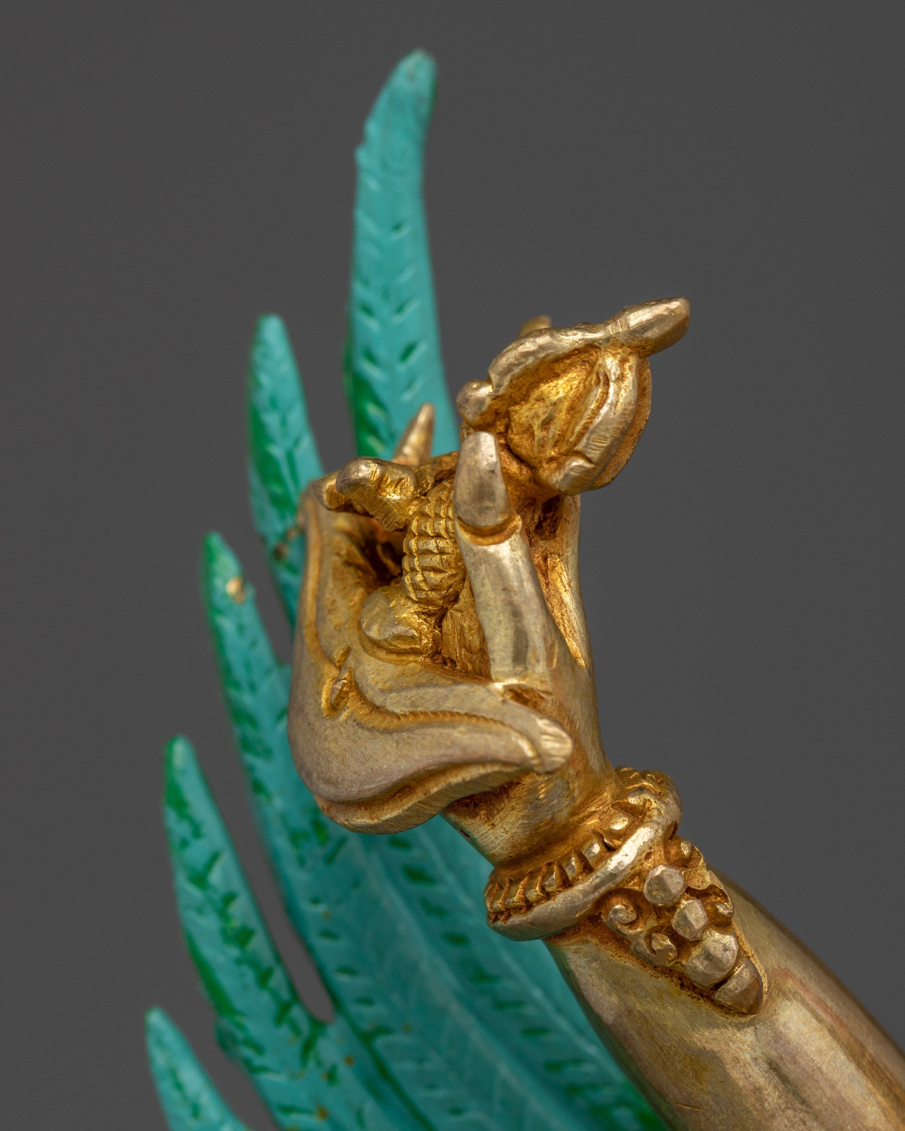 Tibetan Garuda Sculpture | Protector Deity