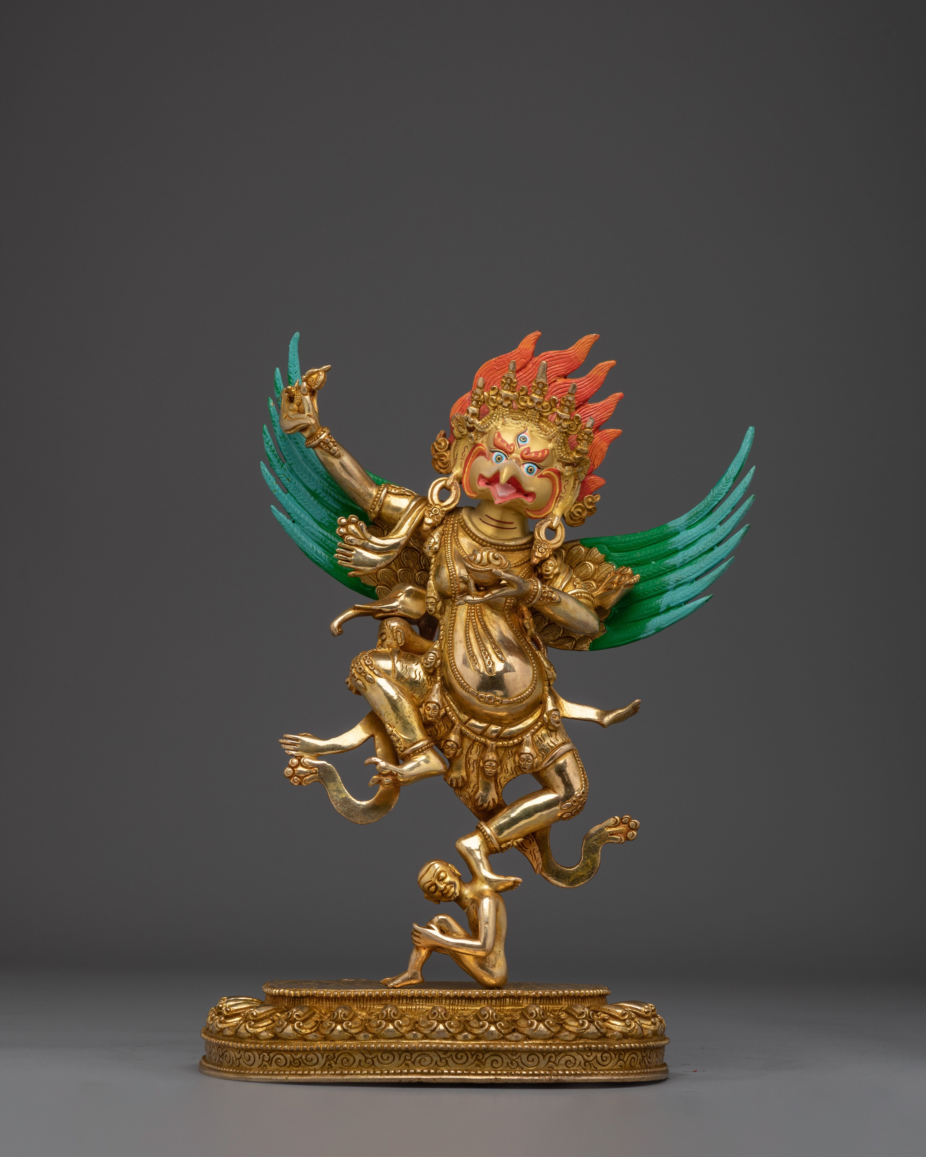 Tibetan Garuda Sculpture | Protector Deity