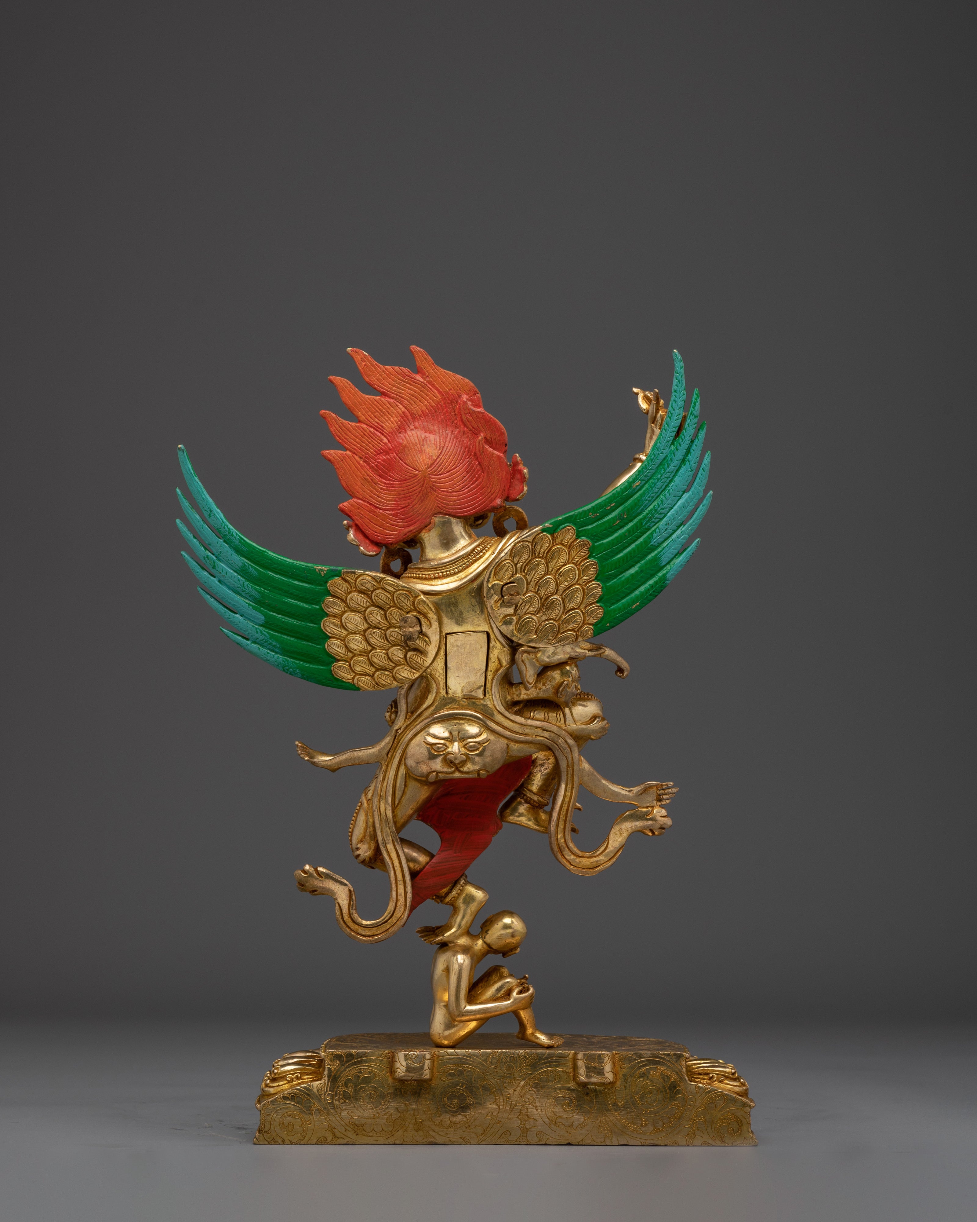 Tibetan Garuda Sculpture | Protector Deity