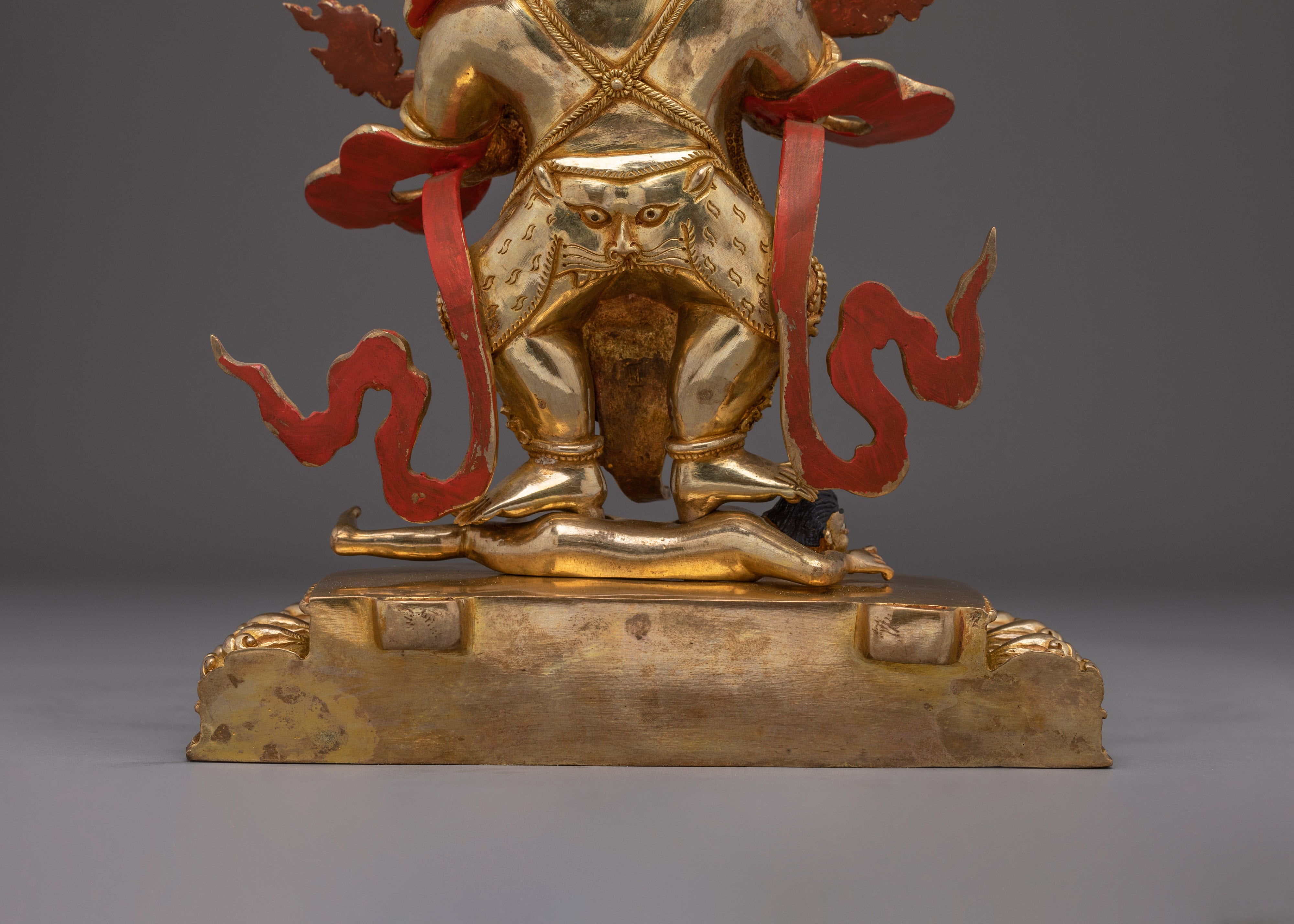Wrathful Sakya Mahakala Sculpture | Protector Deity