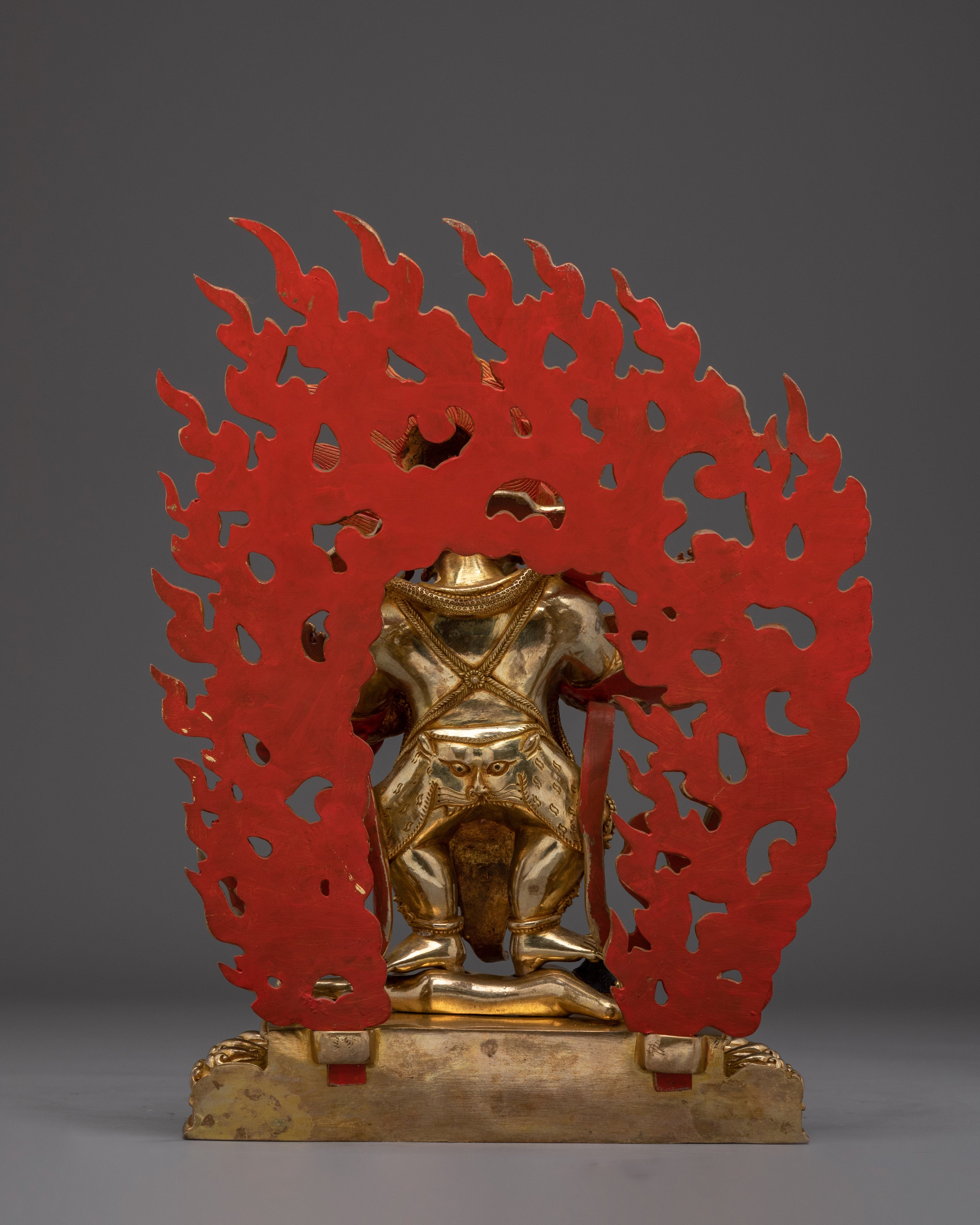 Wrathful Sakya Mahakala Sculpture | Protector Deity