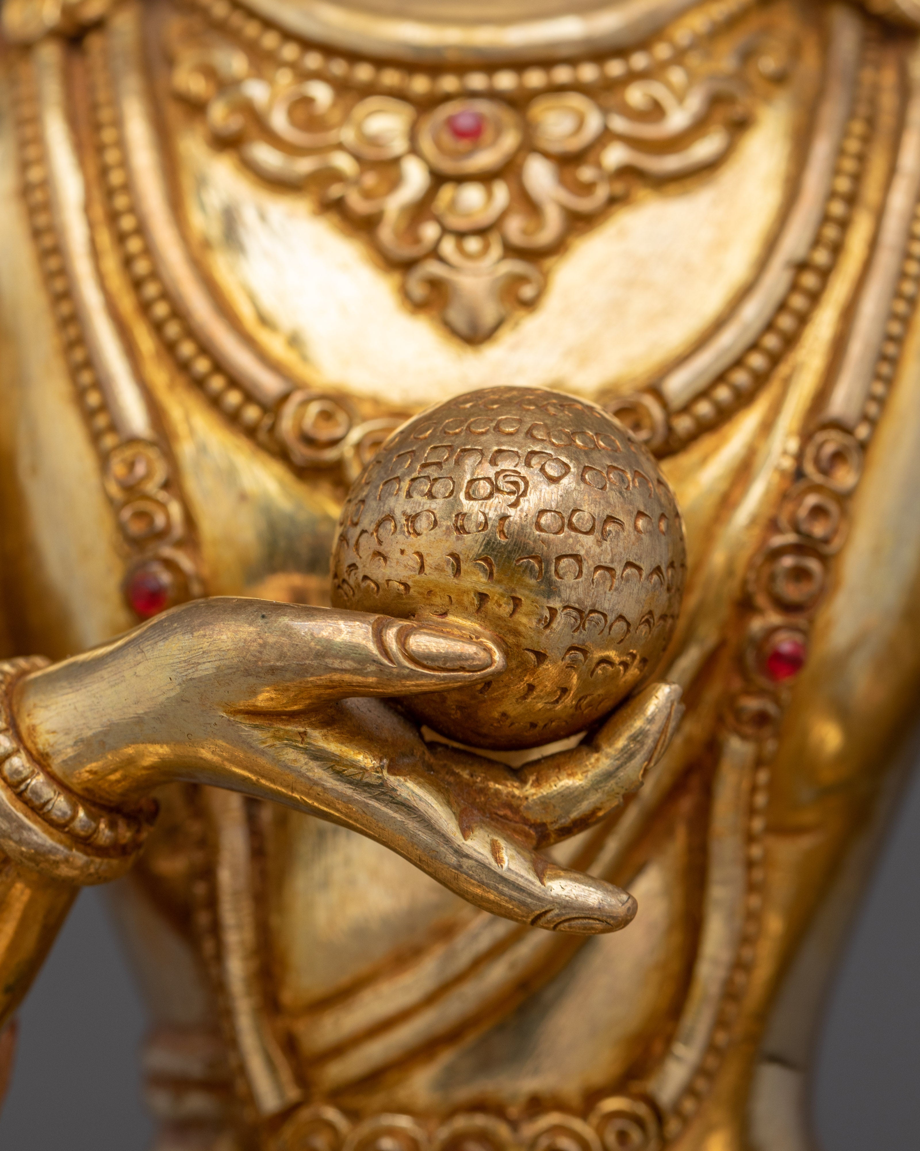 Dharma Protector Kshitigarbha Statue | Bodhisattva of the Earth