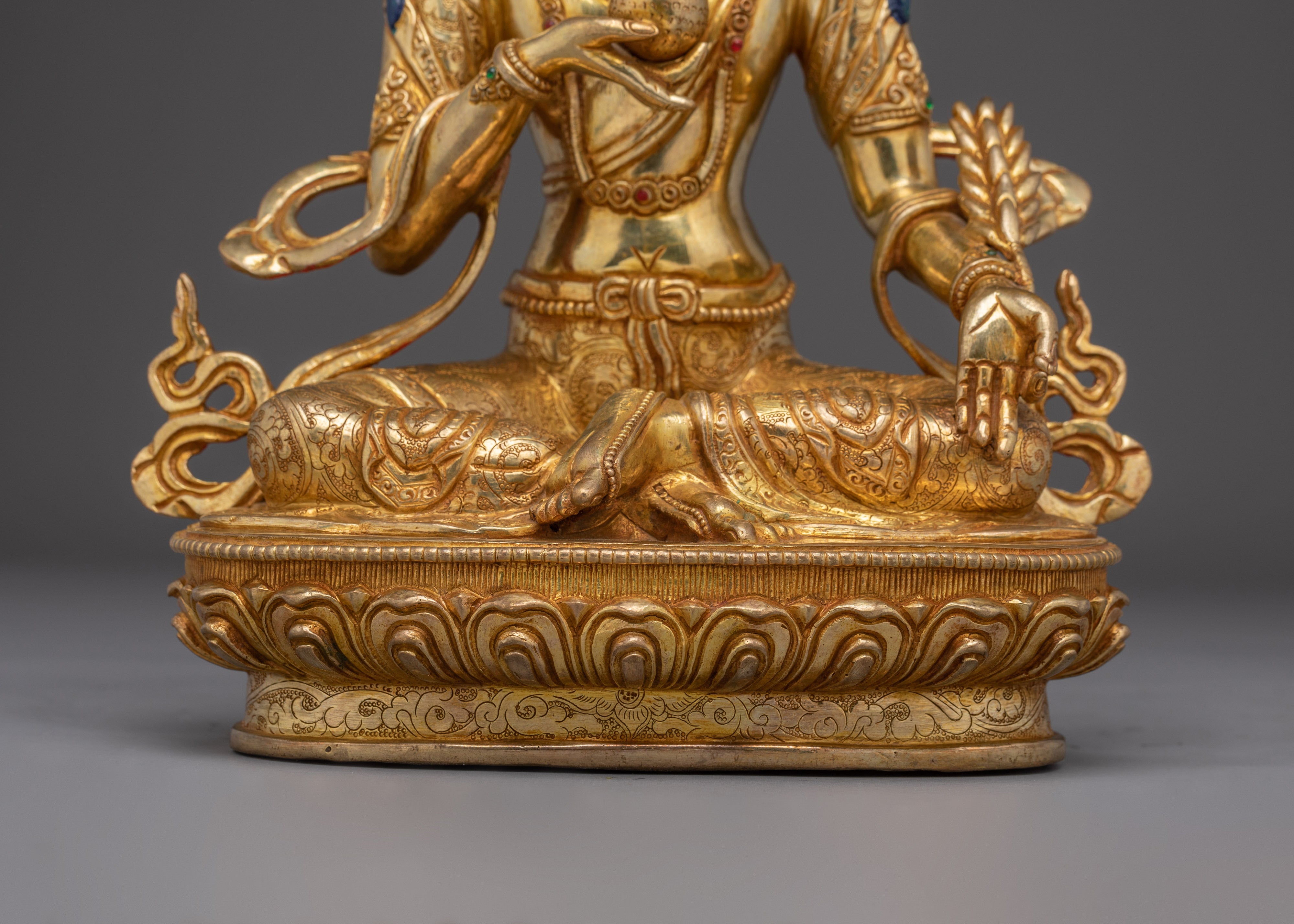 Dharma Protector Kshitigarbha Statue | Bodhisattva of the Earth