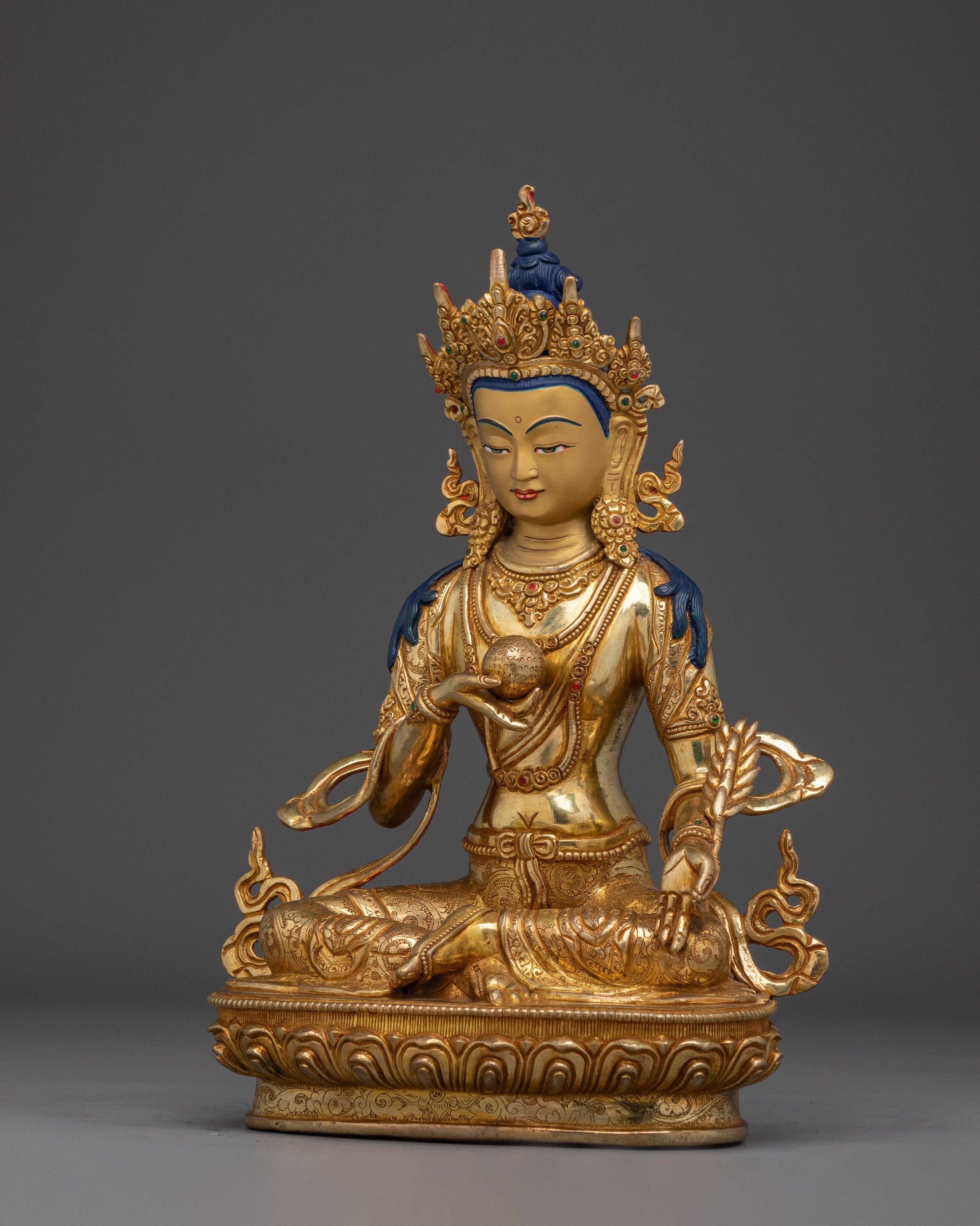 Dharma Protector Kshitigarbha Statue | Bodhisattva of the Earth