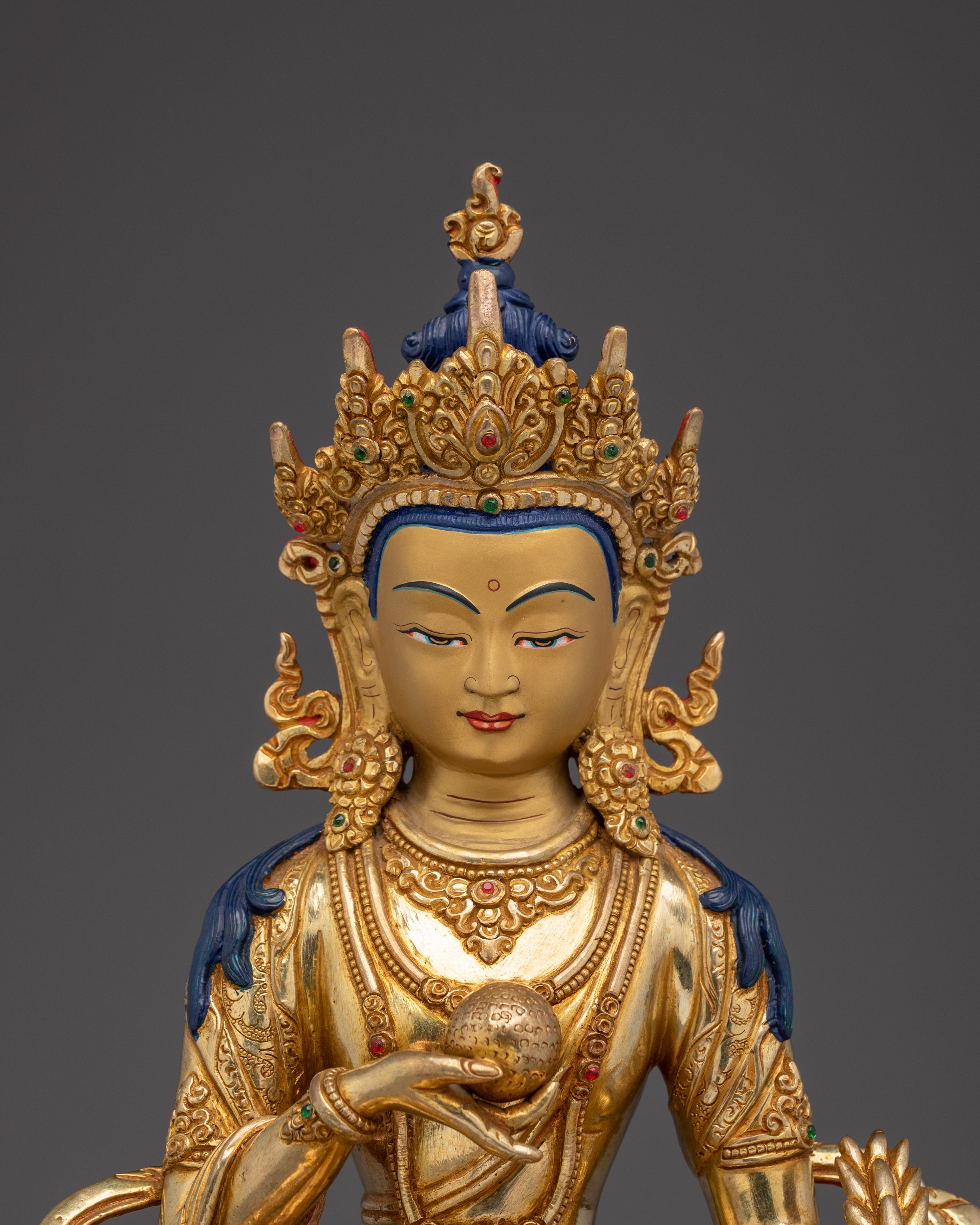 Dharma Protector Kshitigarbha Statue | Bodhisattva of the Earth