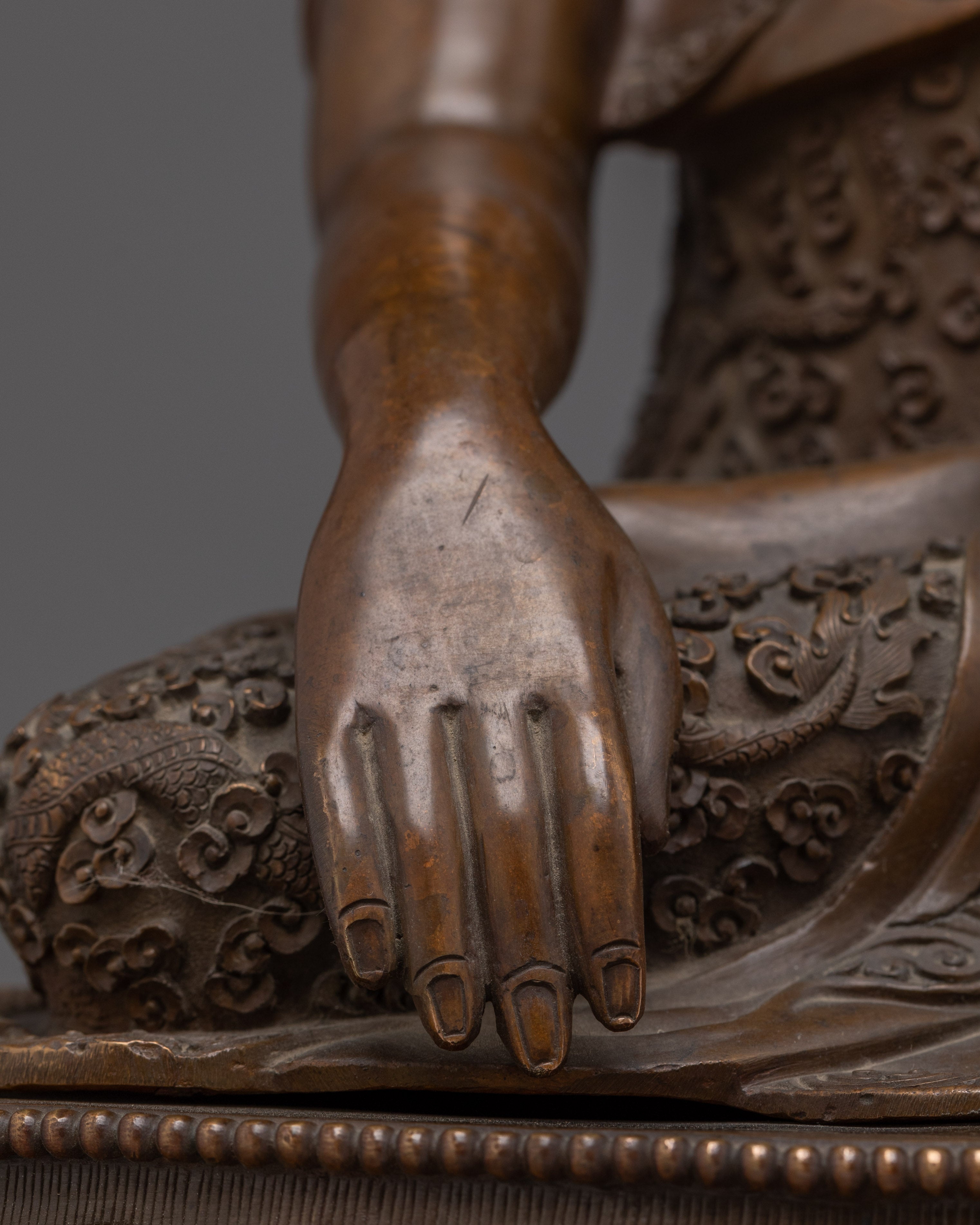 Tibetan Shakyamuni Buddha Meditation Sculpture | Meditation and Altar Decor