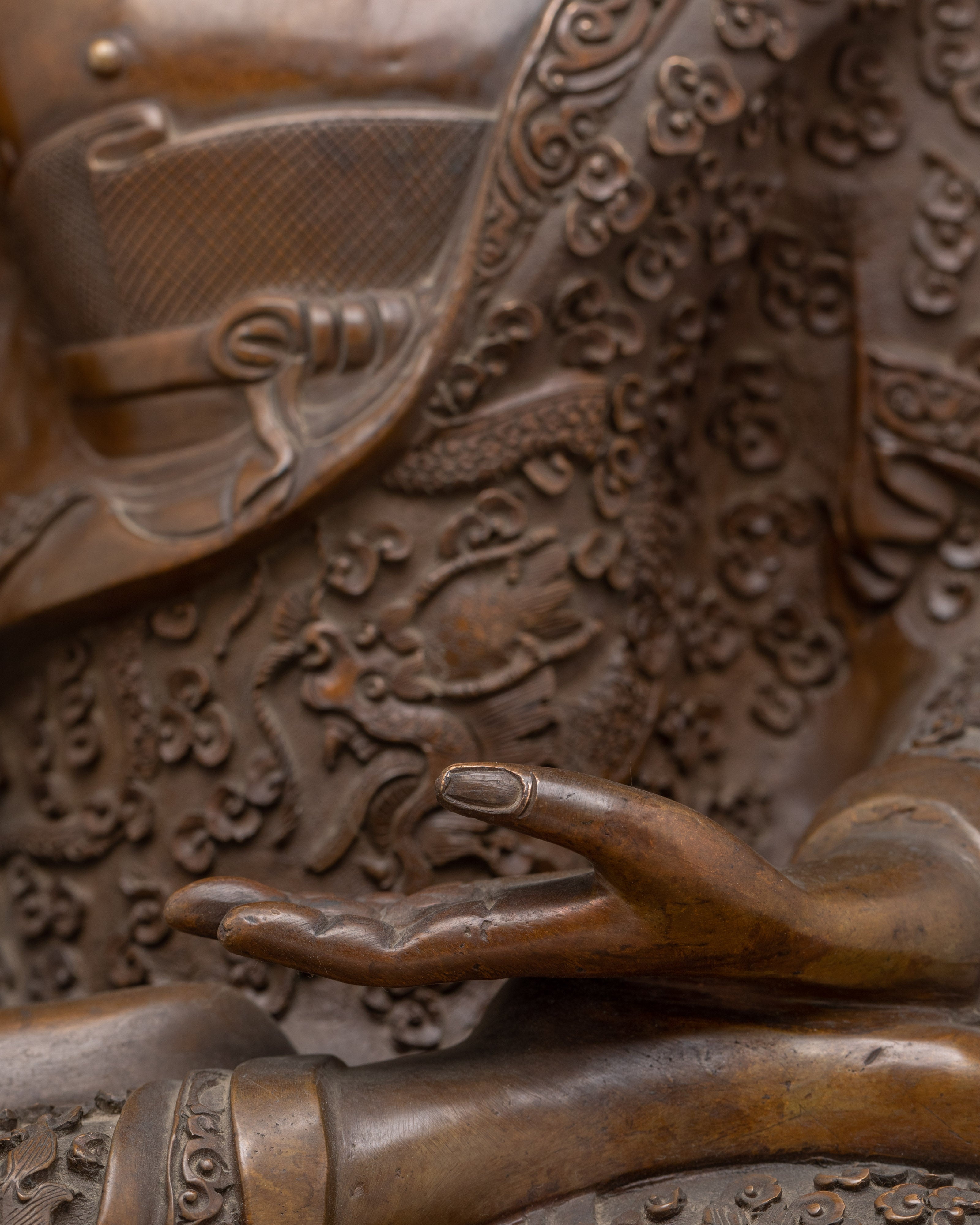 Tibetan Shakyamuni Buddha Meditation Sculpture | Meditation and Altar Decor