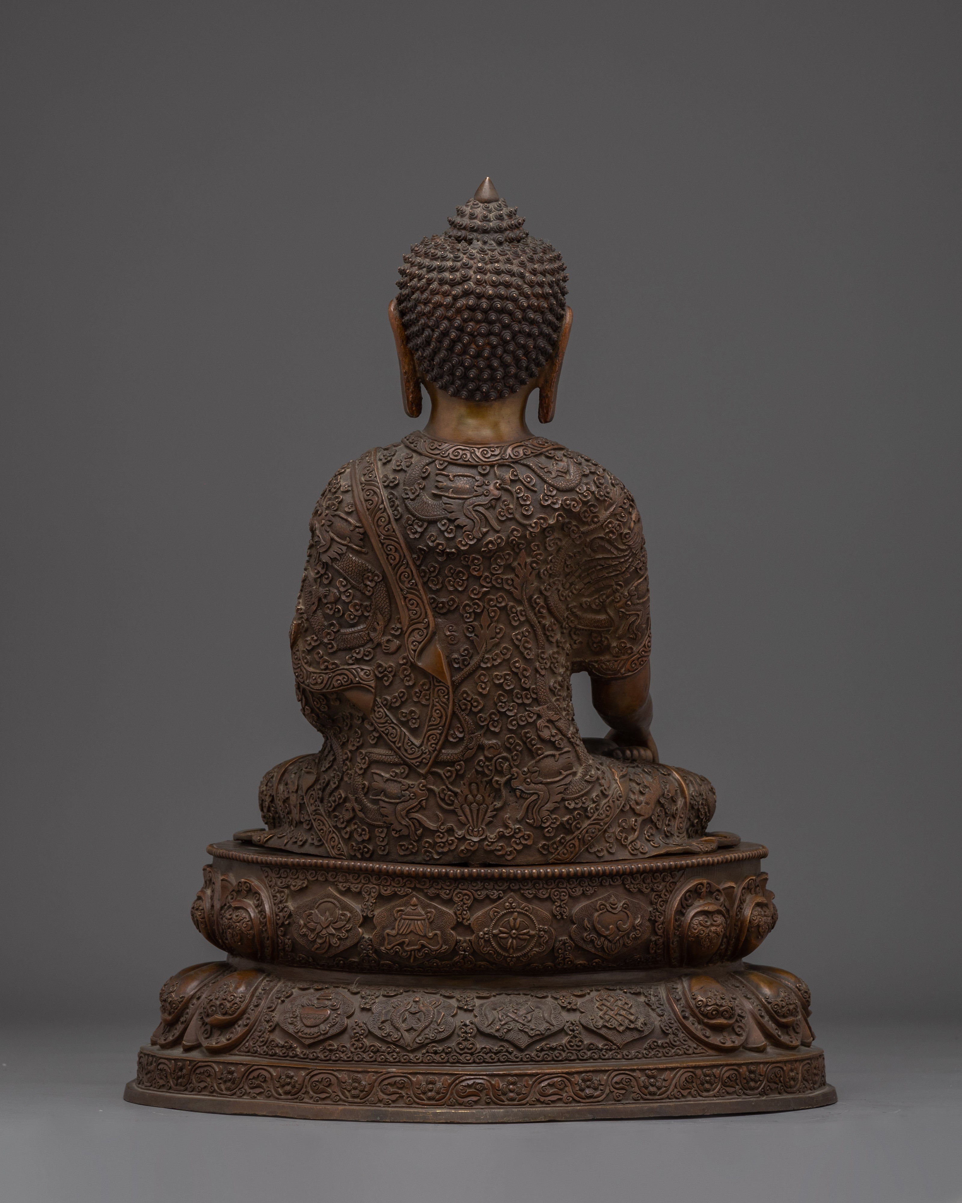 Tibetan Shakyamuni Buddha Meditation Sculpture | Meditation and Altar Decor