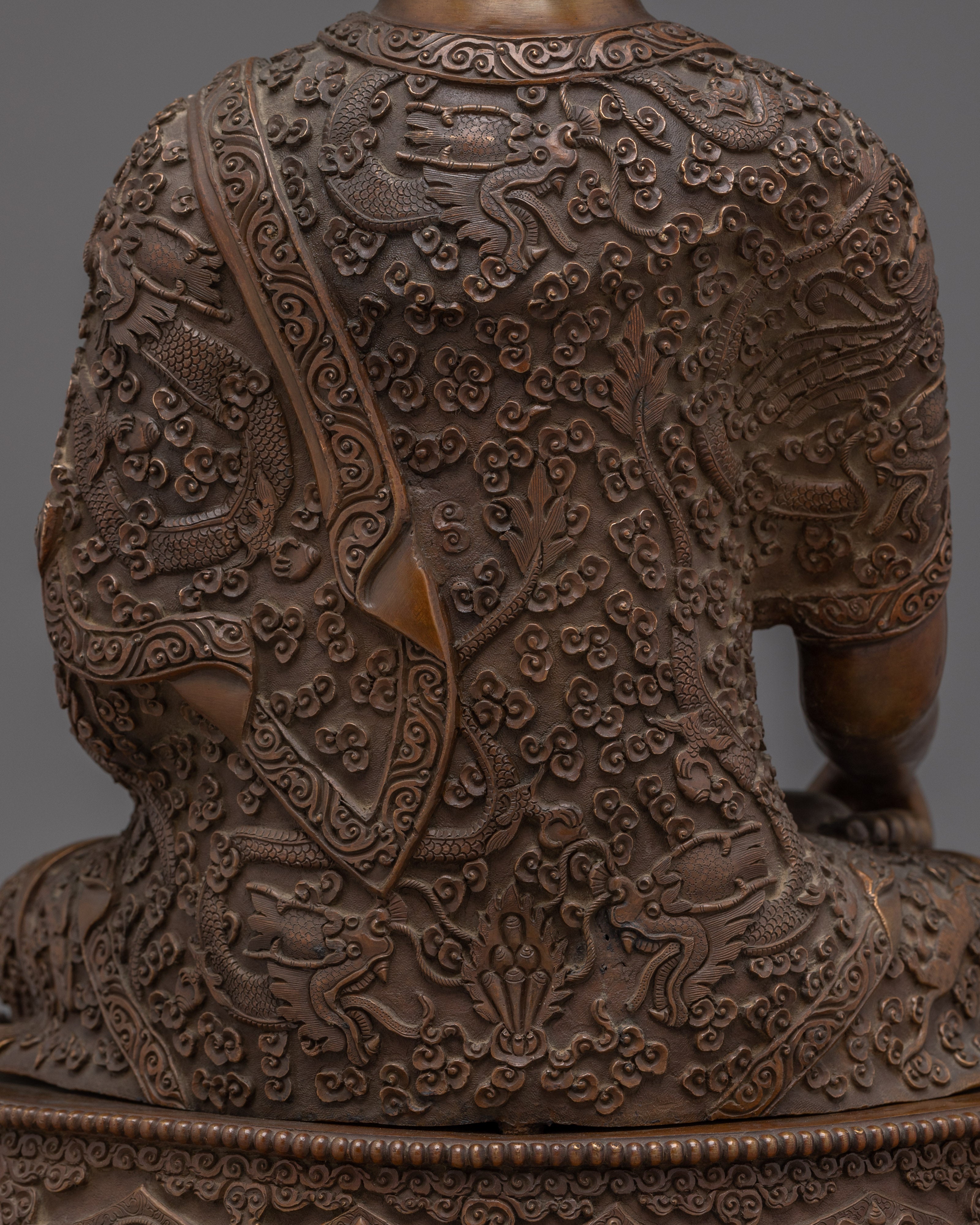 Tibetan Shakyamuni Buddha Meditation Sculpture | Meditation and Altar Decor