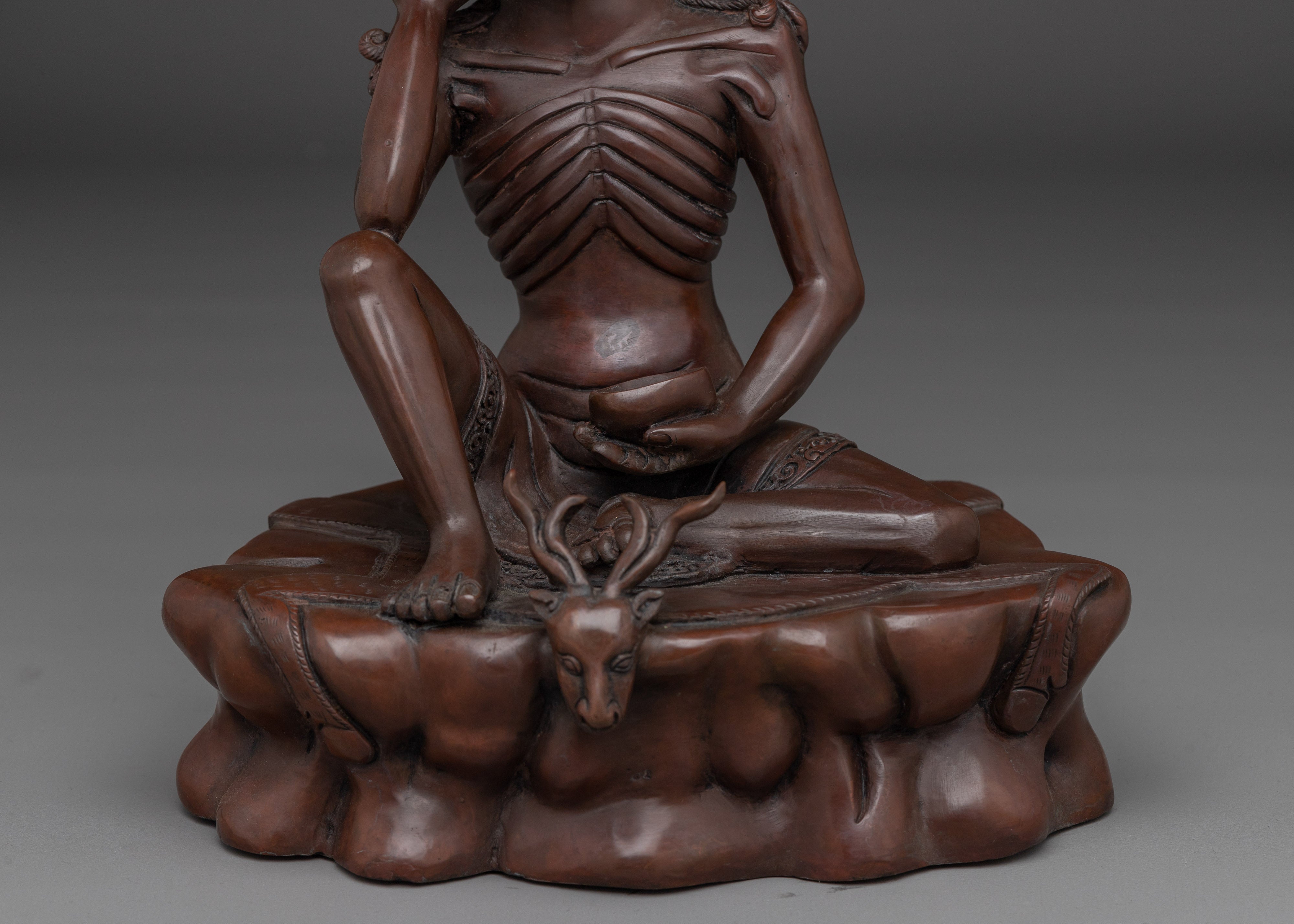 Enlightened Yogi Art of Milarepa | Buddhist Saint