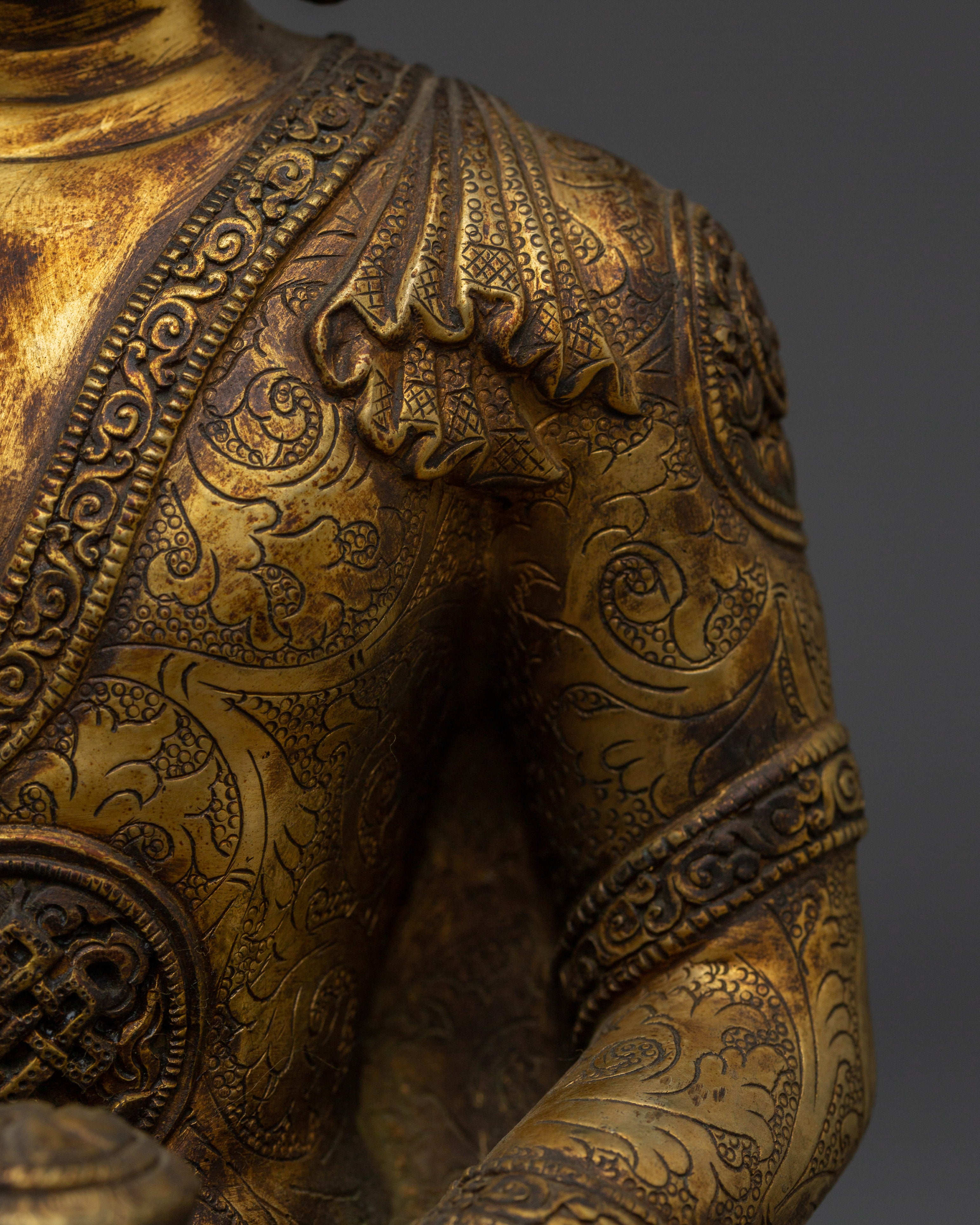 Traditional Icon of Shakyamuni Buddha | Historical Buddha