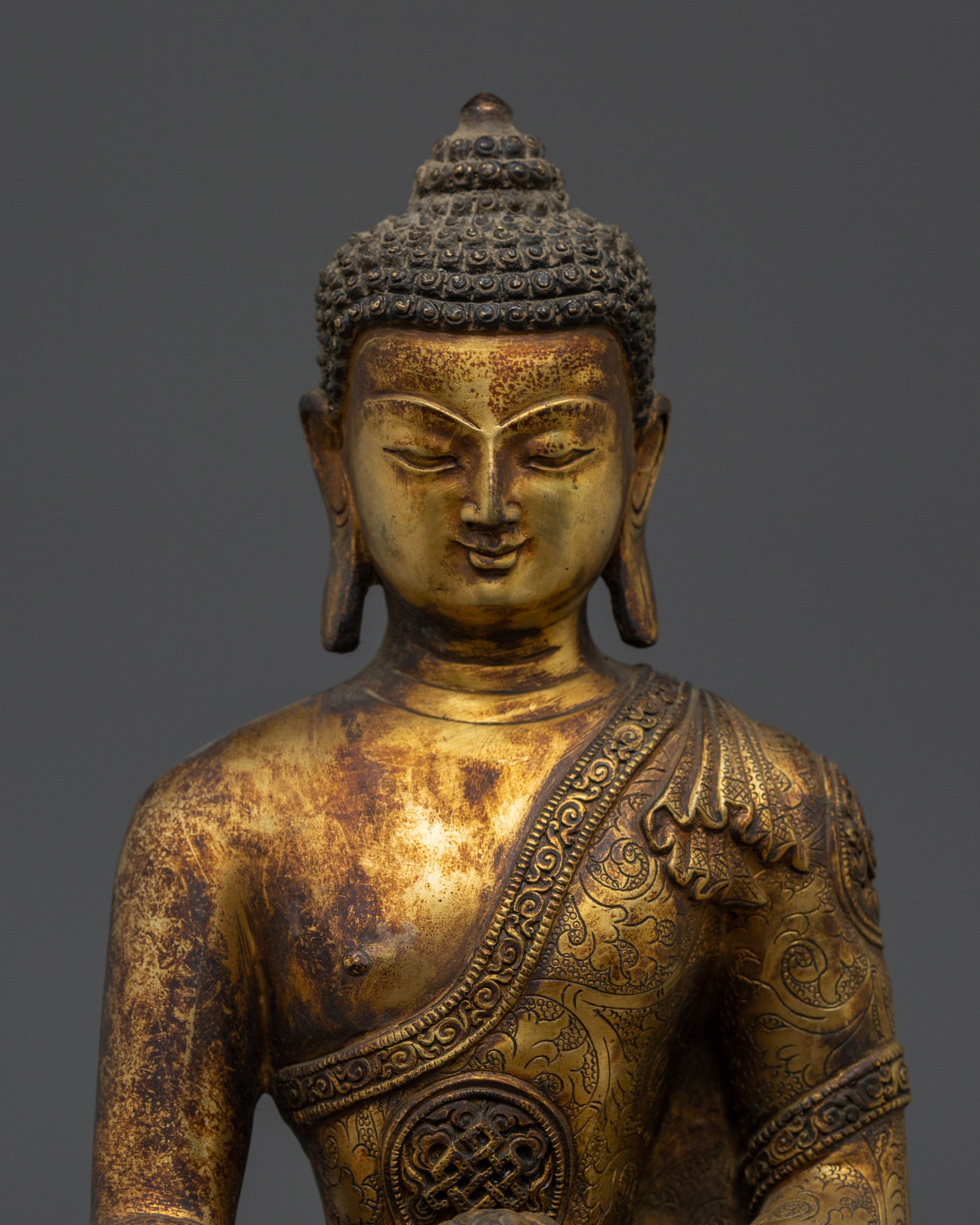 Traditional Icon of Shakyamuni Buddha | Historical Buddha