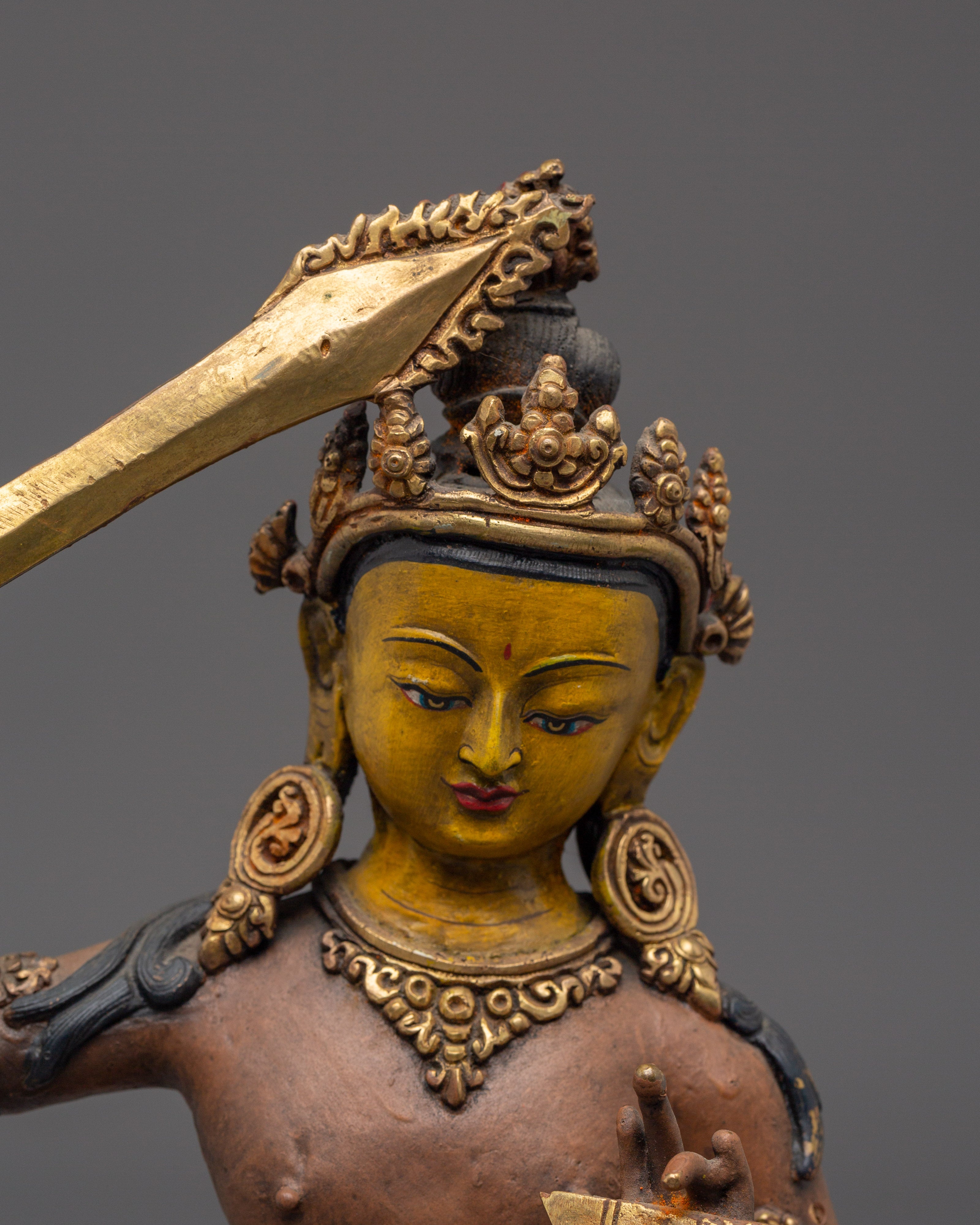 Enlightened Deity Manjushri | Tibetan Buddhist Art