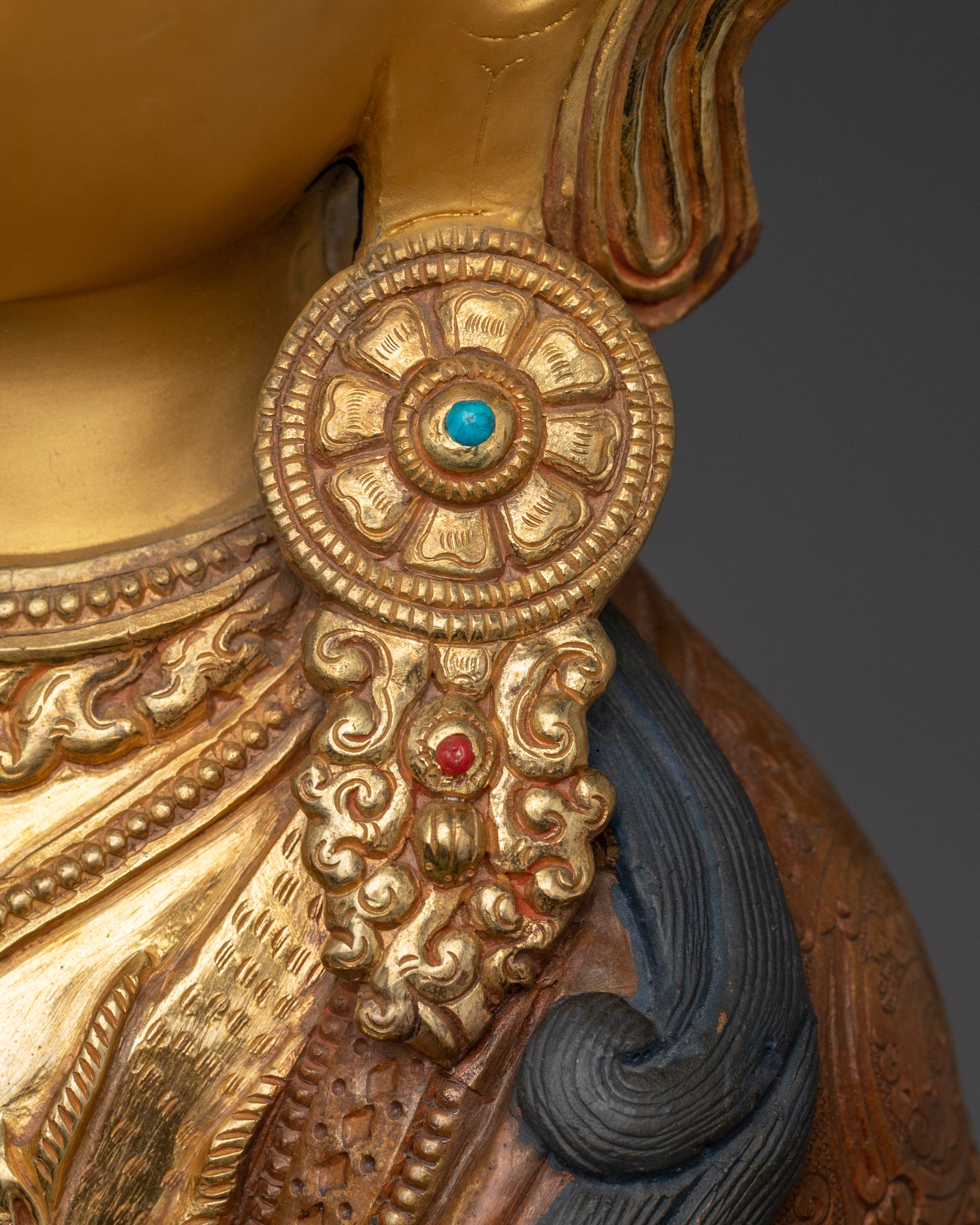 Spiritual Decor Chenrezig | Handmade Nepali Sculpture