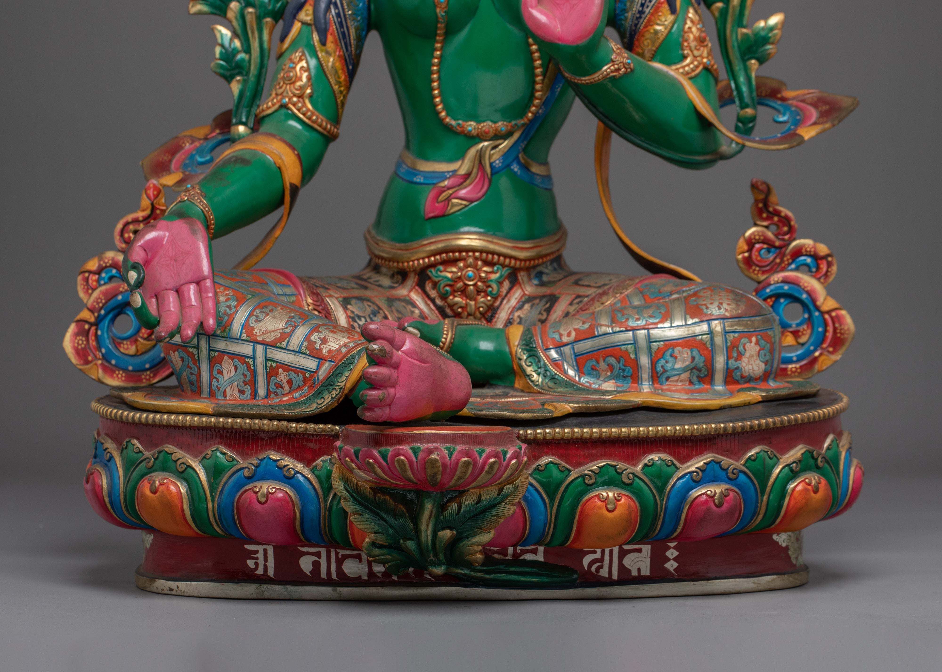 Green Tara, Peaceful Goddess | Nepali Craftmanship