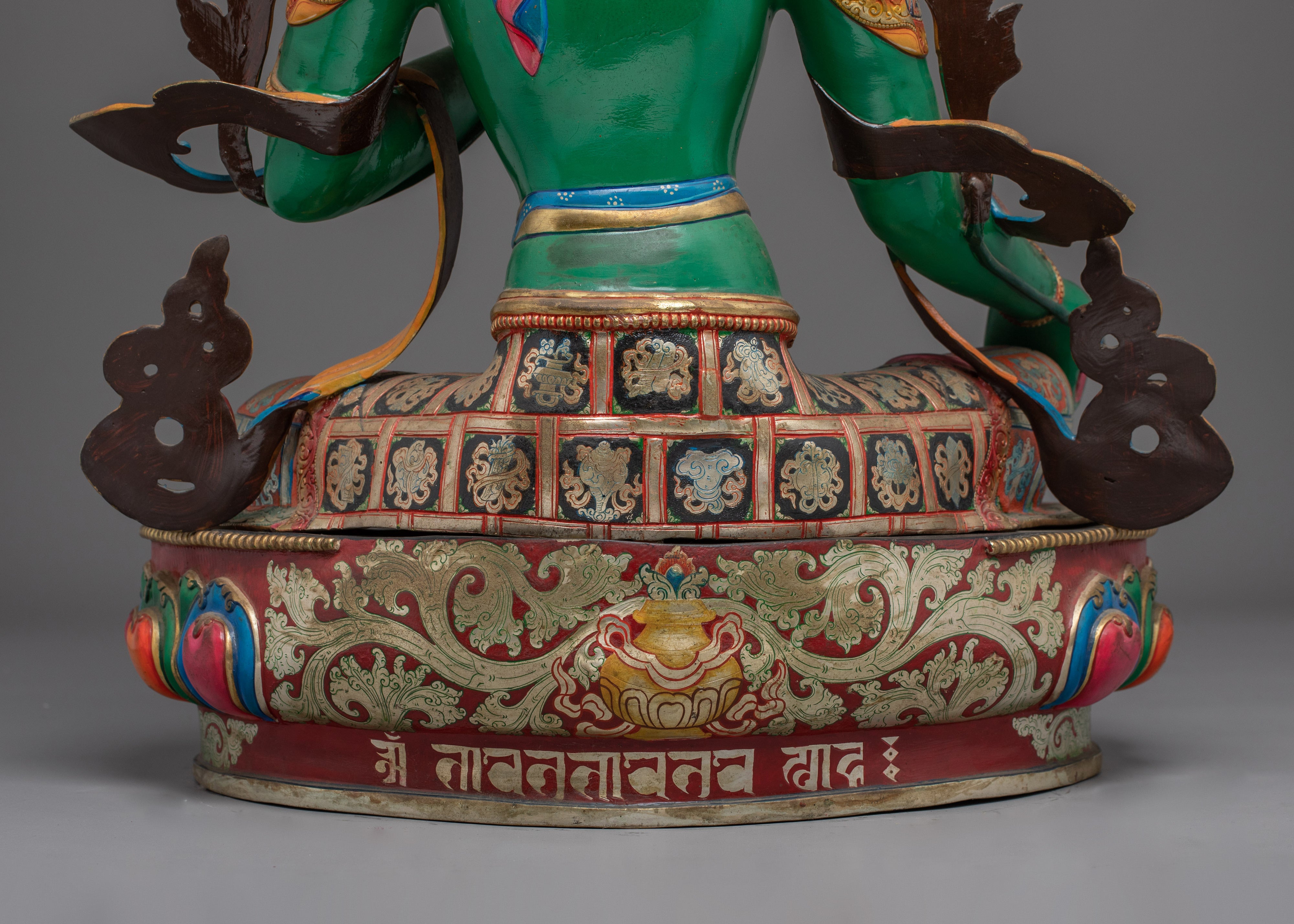 Green Tara, Peaceful Goddess | Nepali Craftmanship