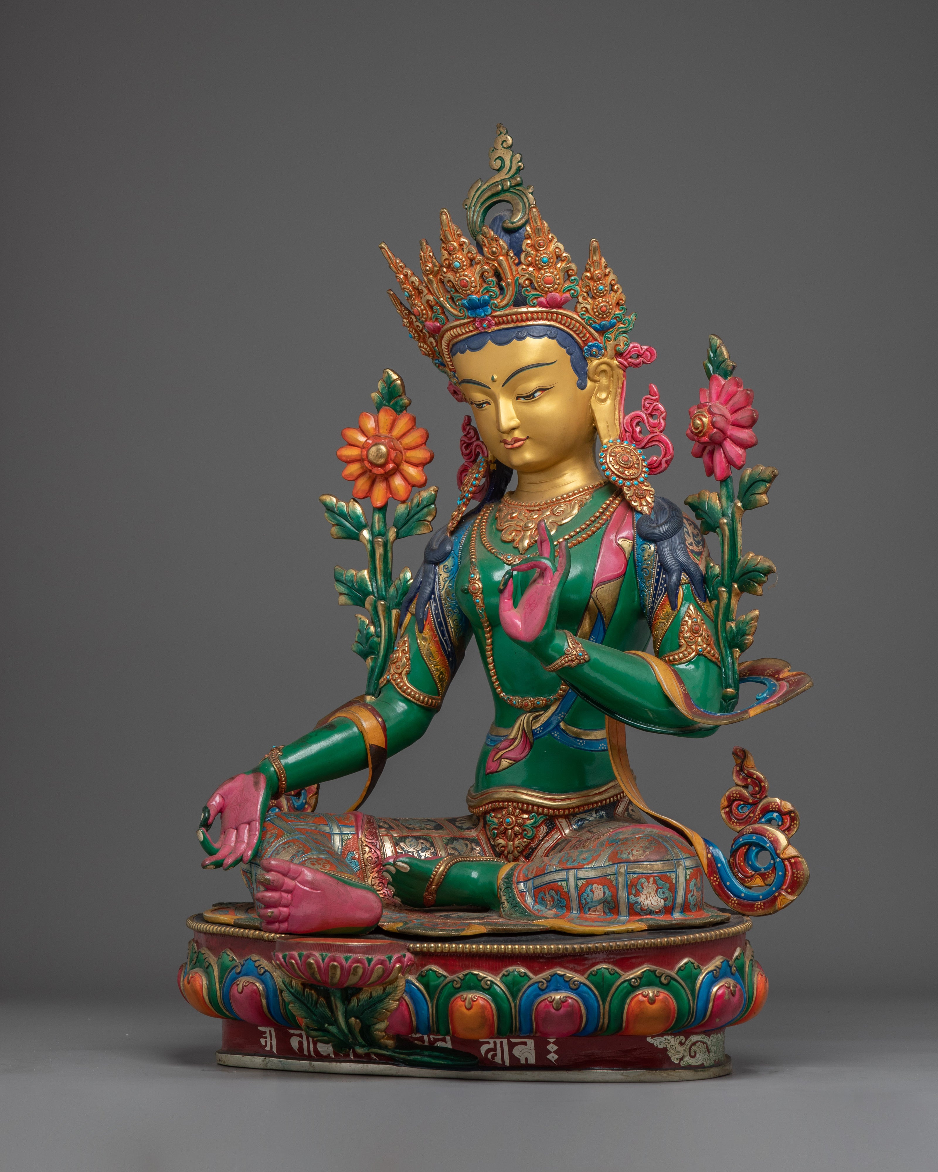 Green Tara, Peaceful Goddess | Nepali Craftmanship