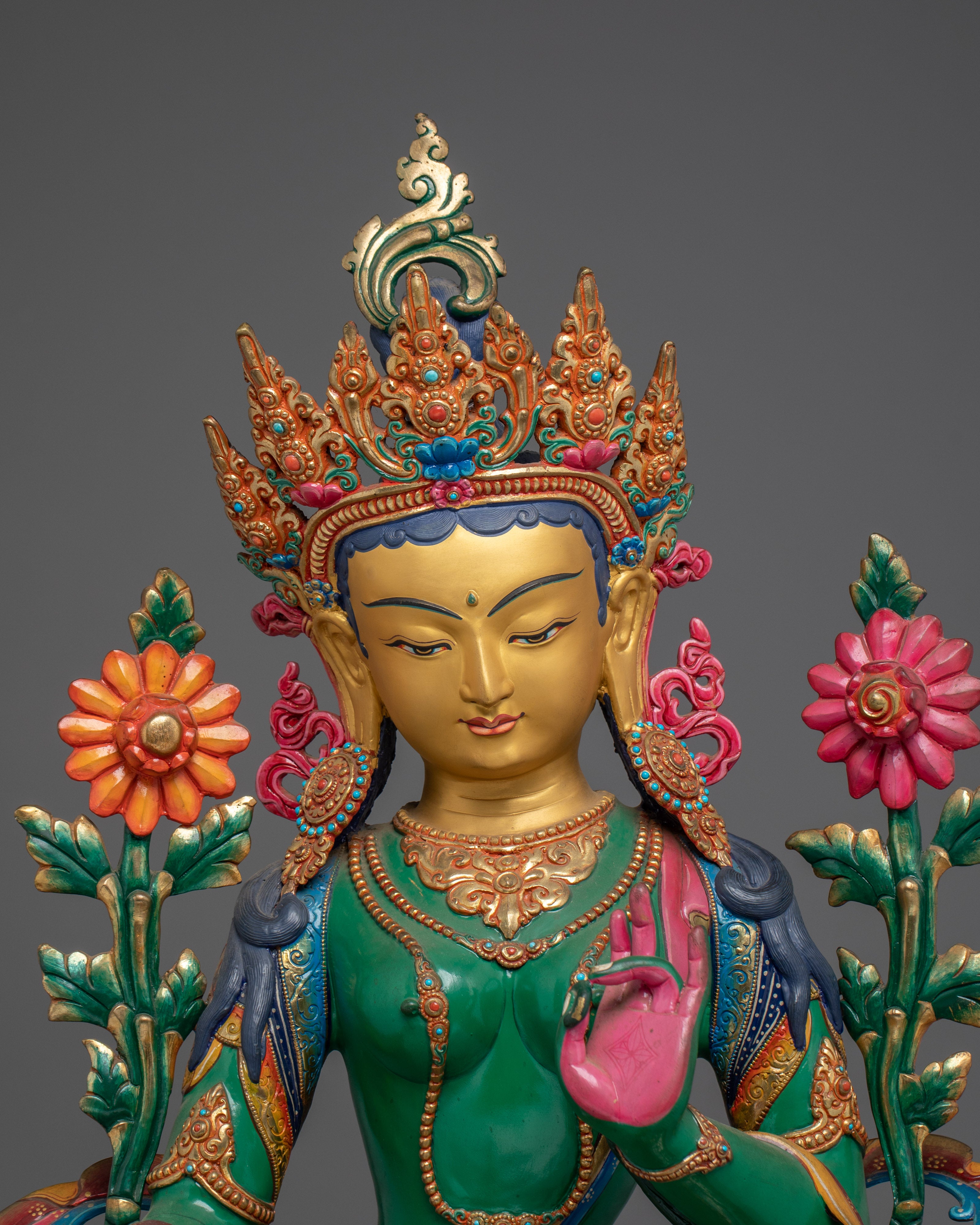 Green Tara, Peaceful Goddess | Nepali Craftmanship