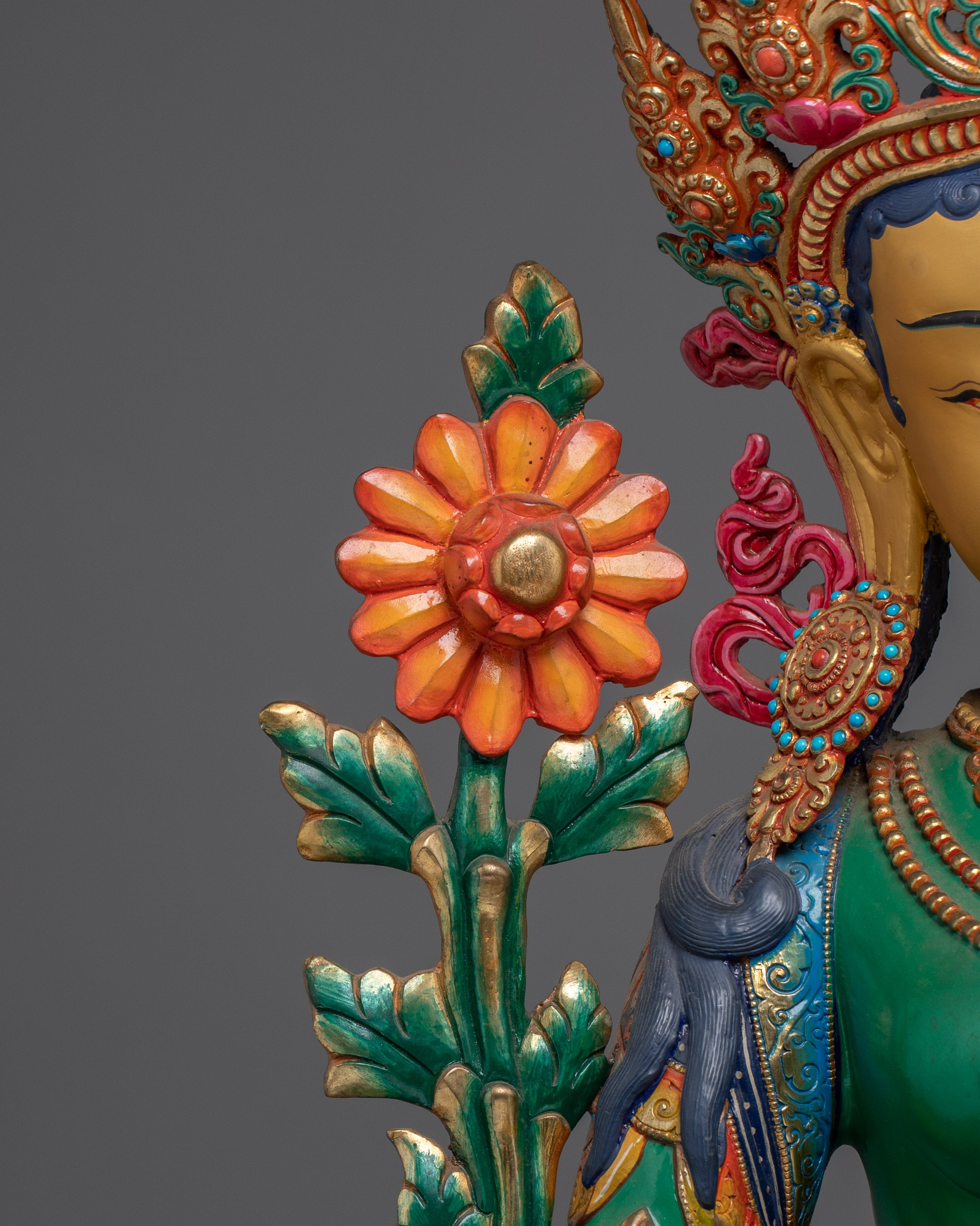 Green Tara, Peaceful Goddess | Nepali Craftmanship