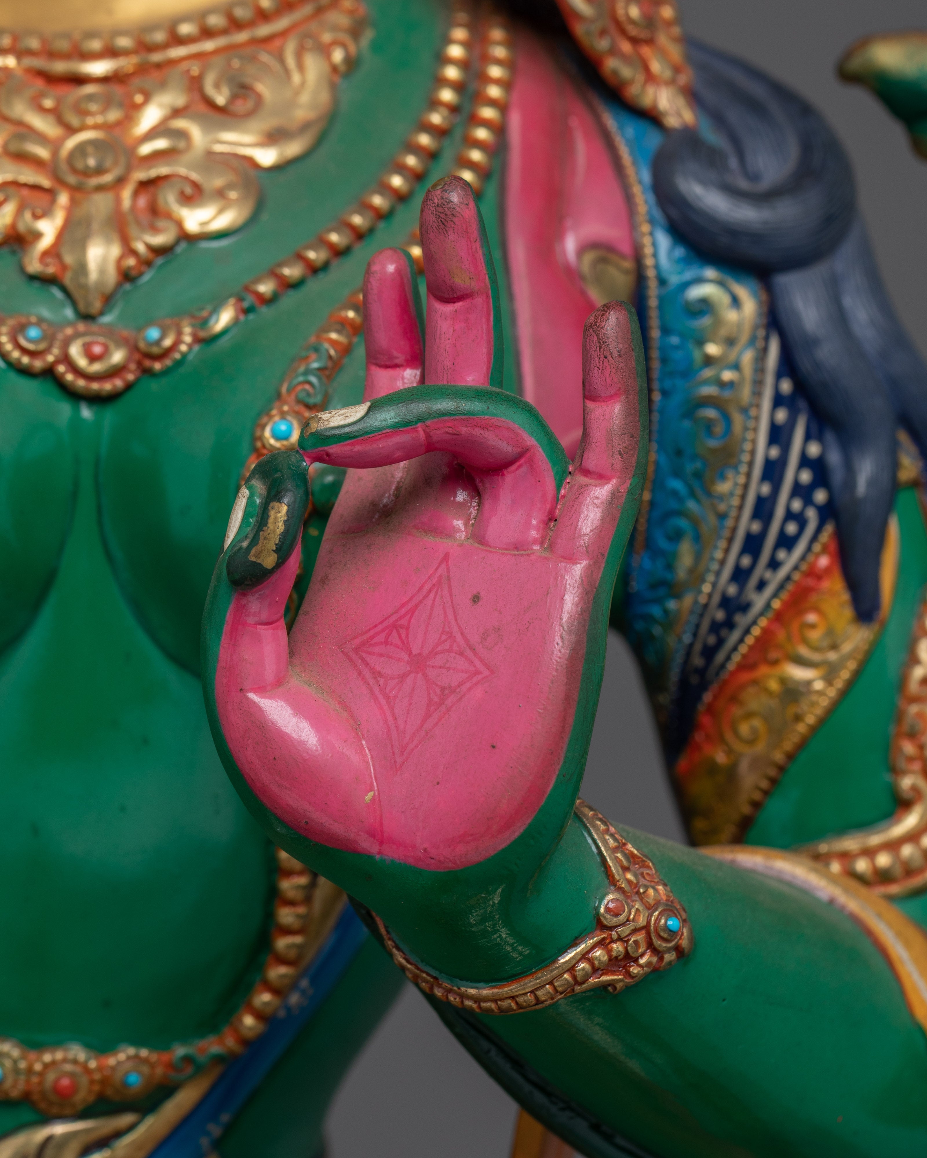 Green Tara, Peaceful Goddess | Nepali Craftmanship