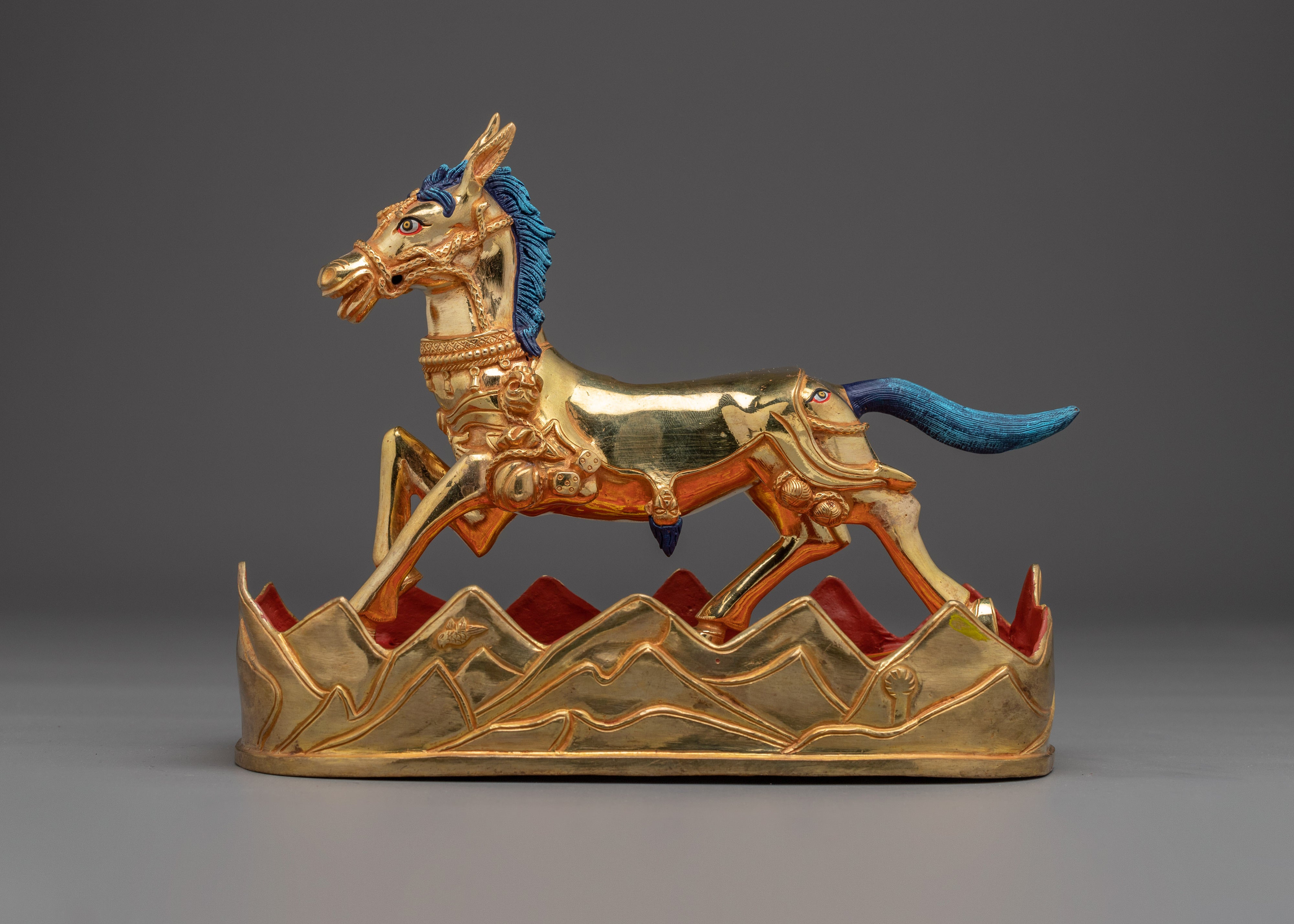 Dharma Protector Palden Lhamo Sculpture | Wrathful Goddess