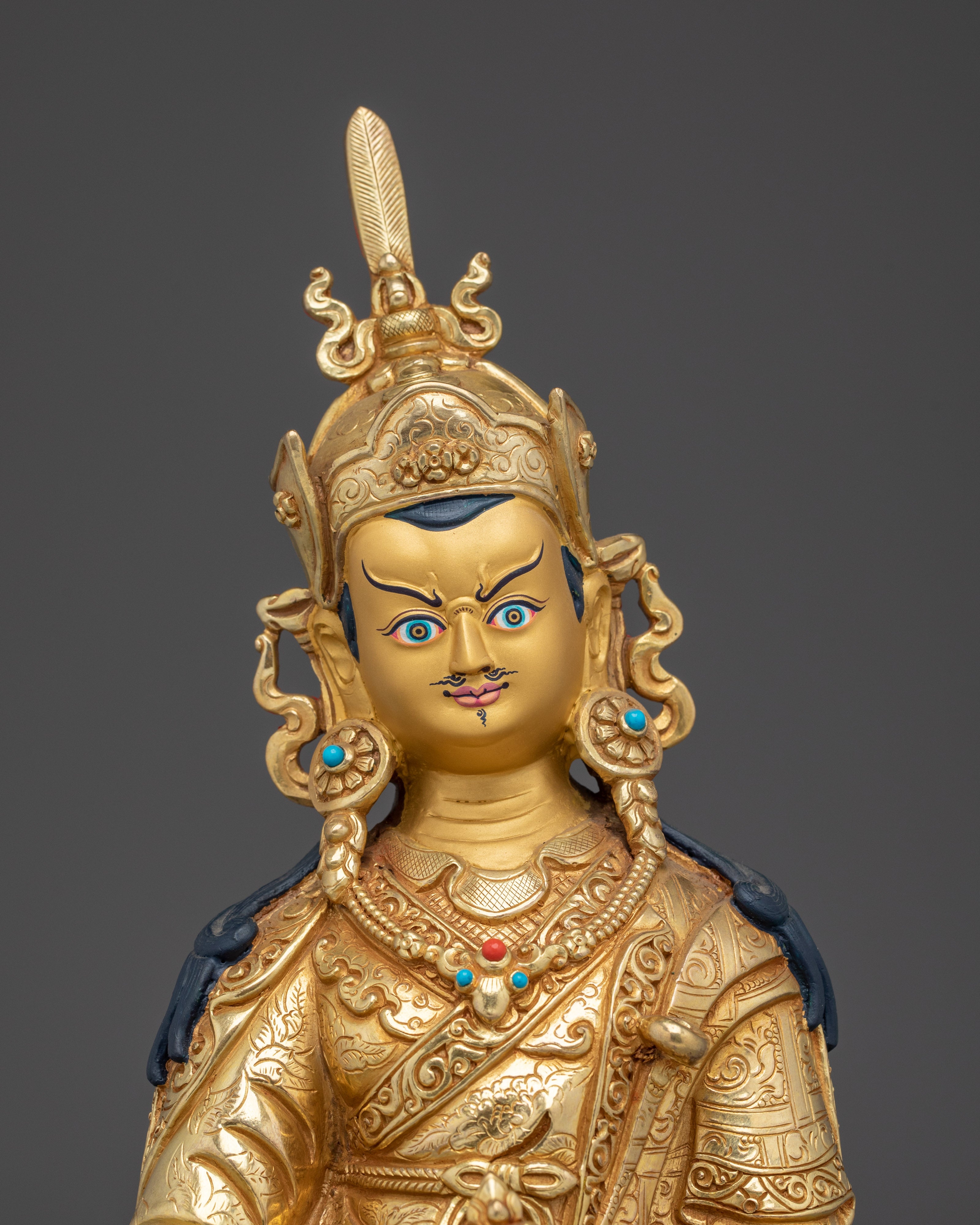 Guru Rinpoche, Tantric Vajrayana Teacher | Sacred Tibetan Figure