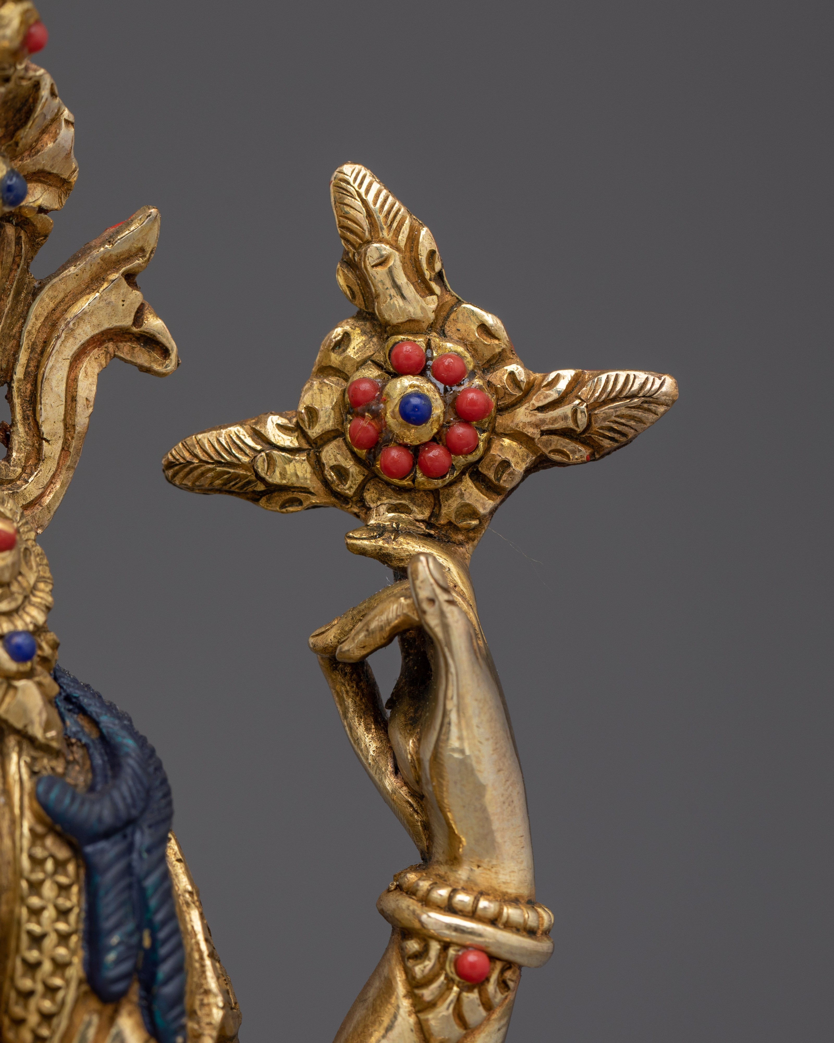 Chenrezig Buddha Copper Statue | Spiritual Perfect for Meditation