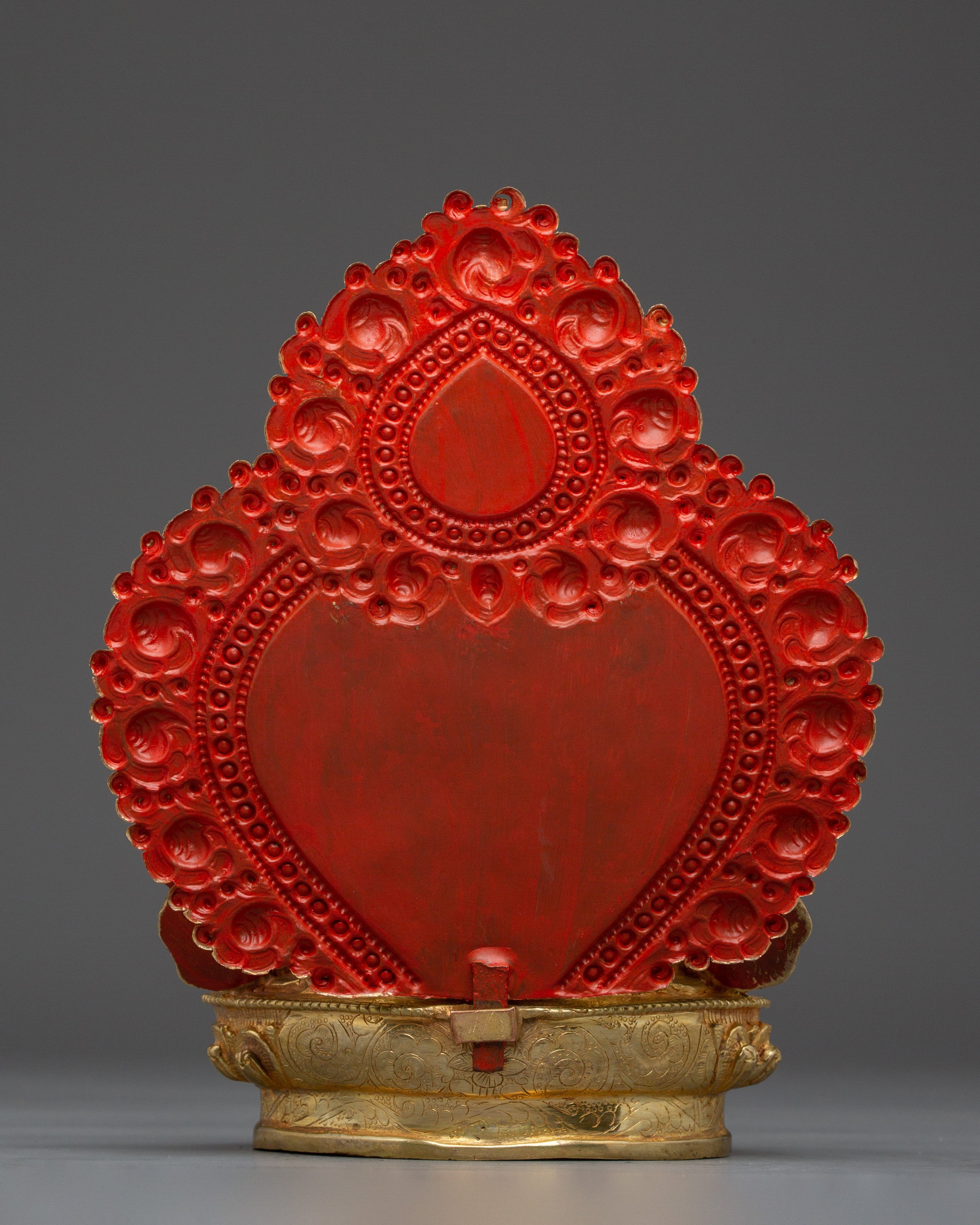 Green Tara Buddha Statue with 24K Gold Gilding | Spiritual Meditation and Decor