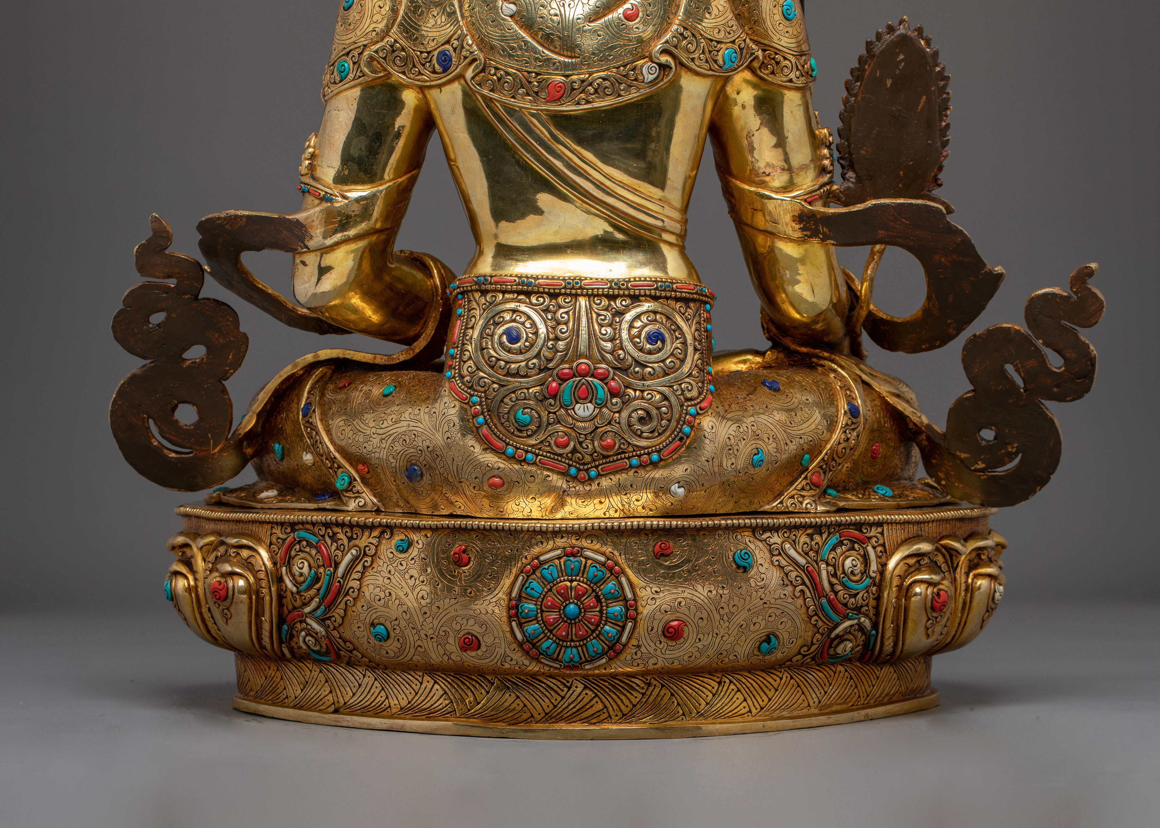 Himalayan Kshitigarbha Compassion Deity Sculpture