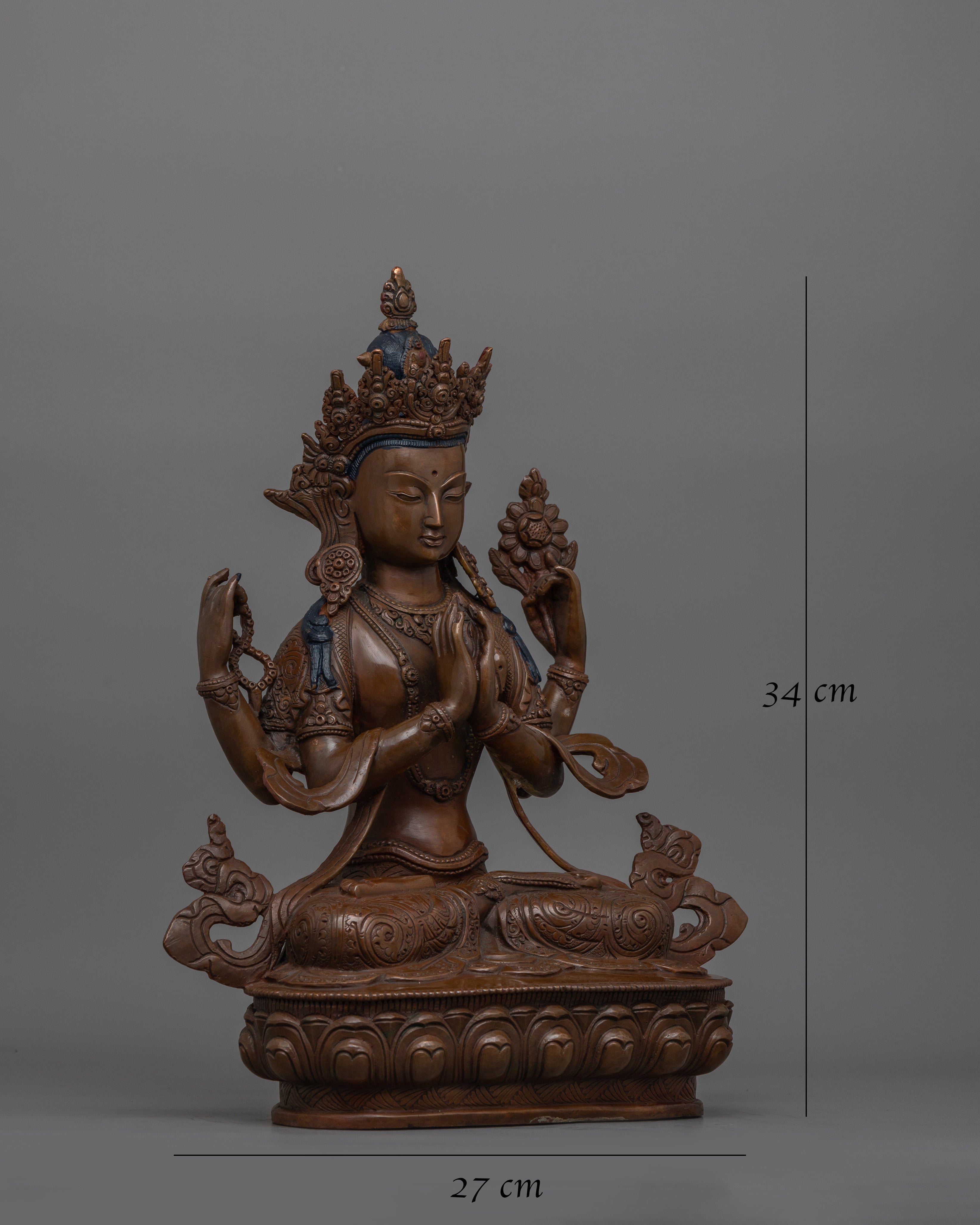 Oxidized Body Chenrezig