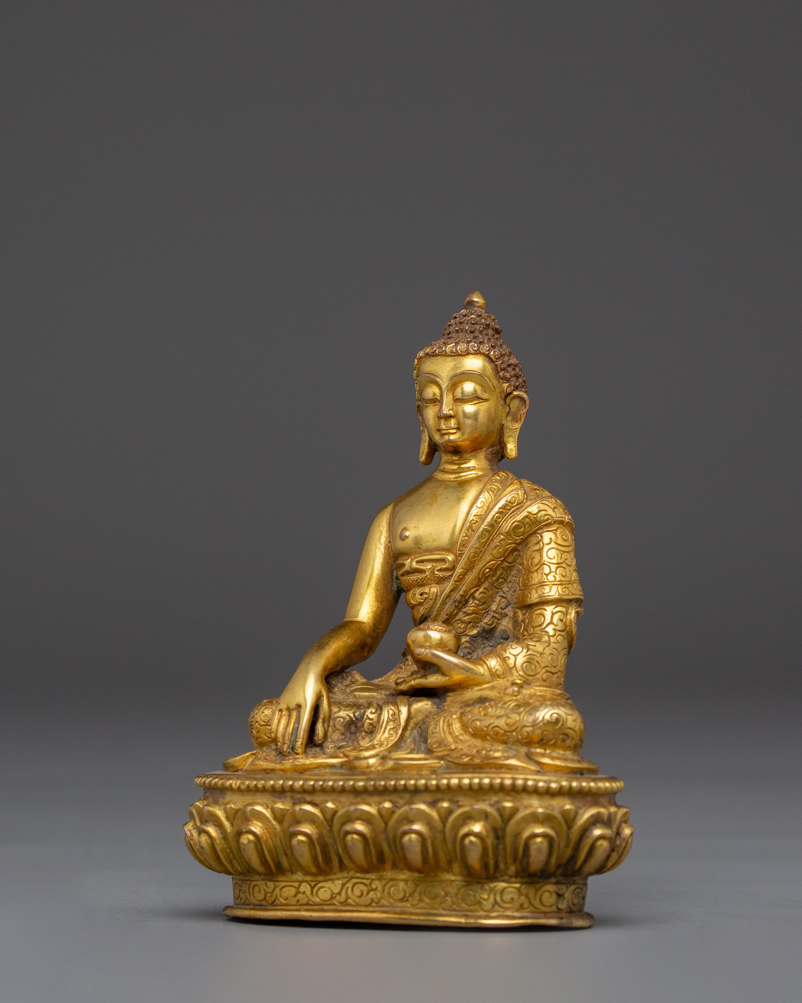 Meditation Master Shakyamuni Buddha Sculpture | Handmade Statue