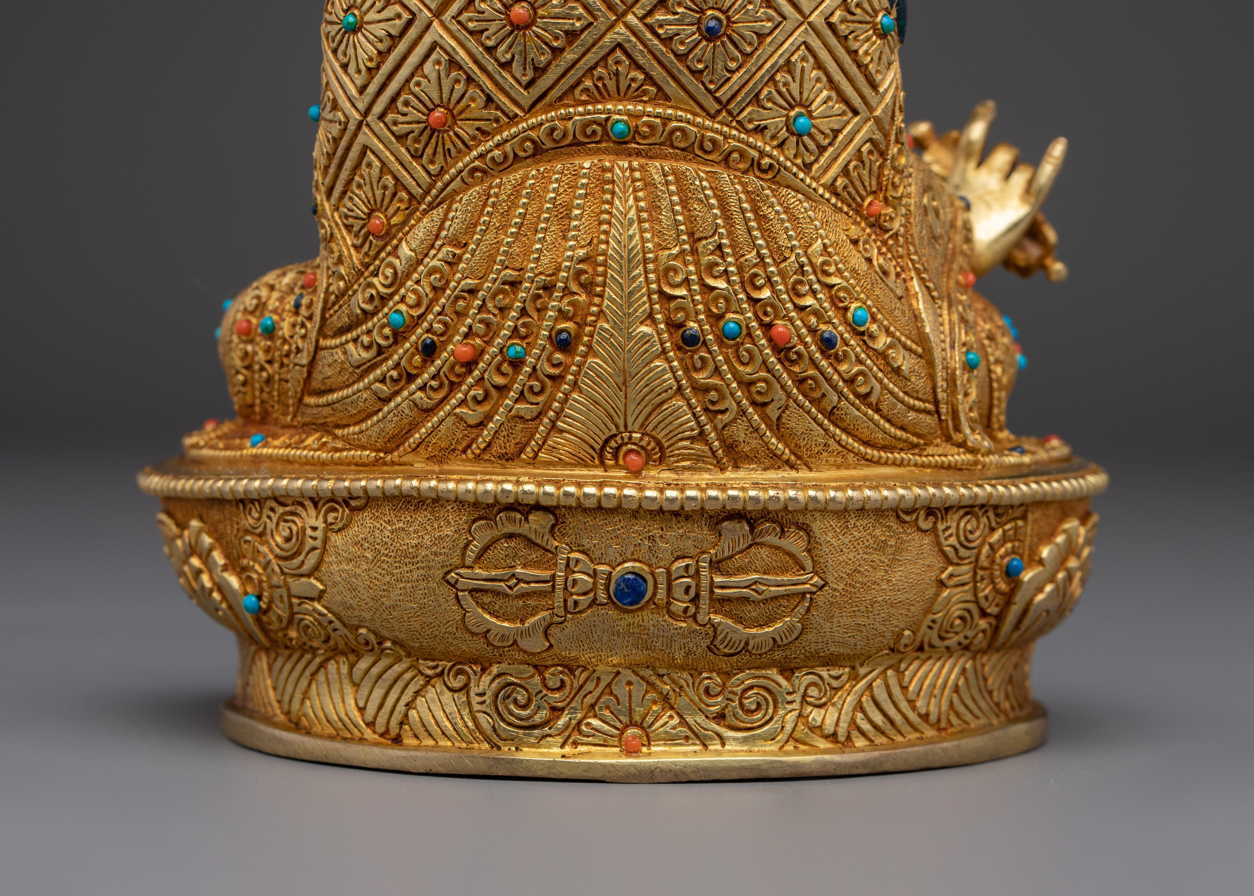 Handmade Guru Rinpoche Sculpture | Padmasambhava Deity