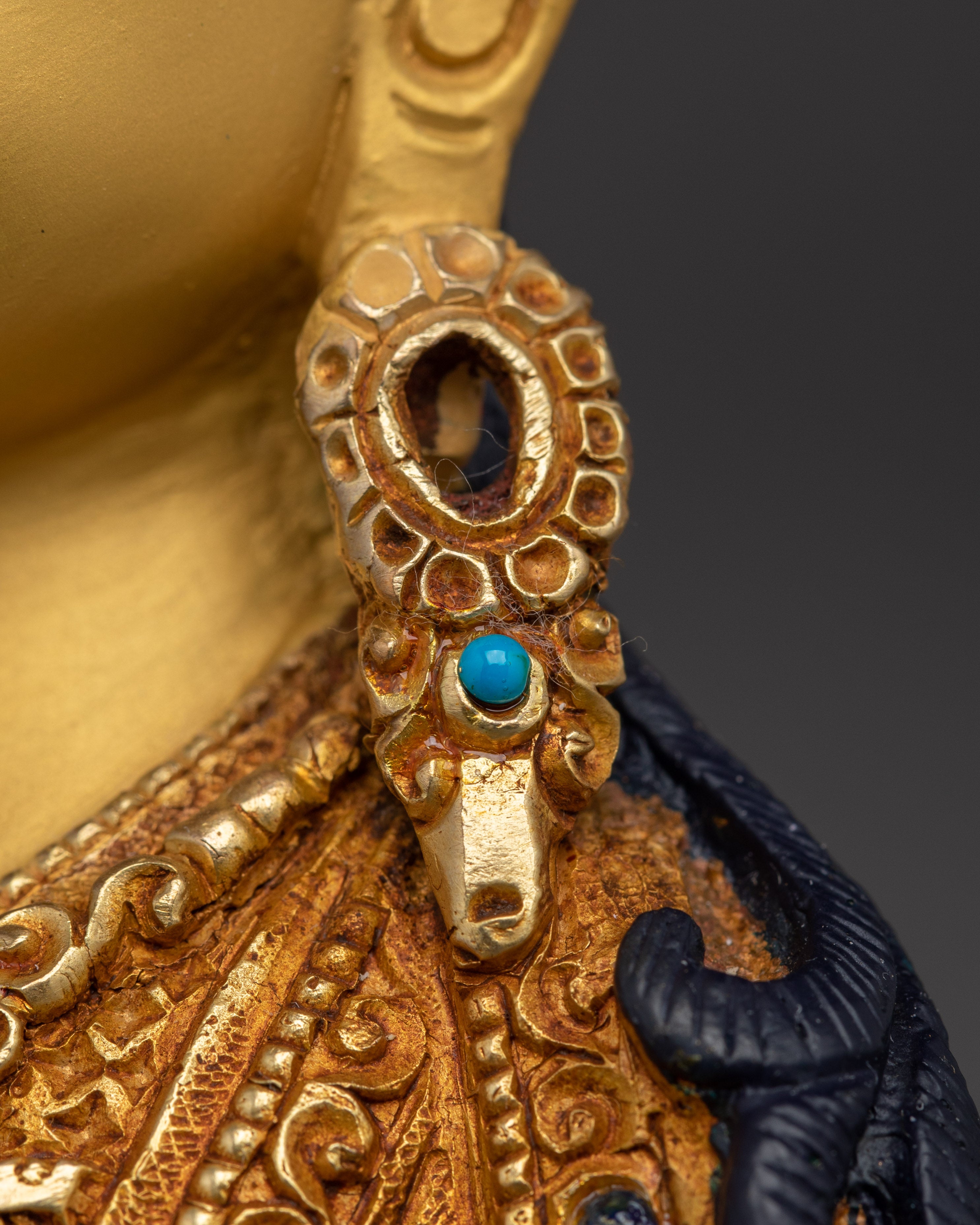 Handmade Guru Rinpoche Sculpture | Padmasambhava Deity