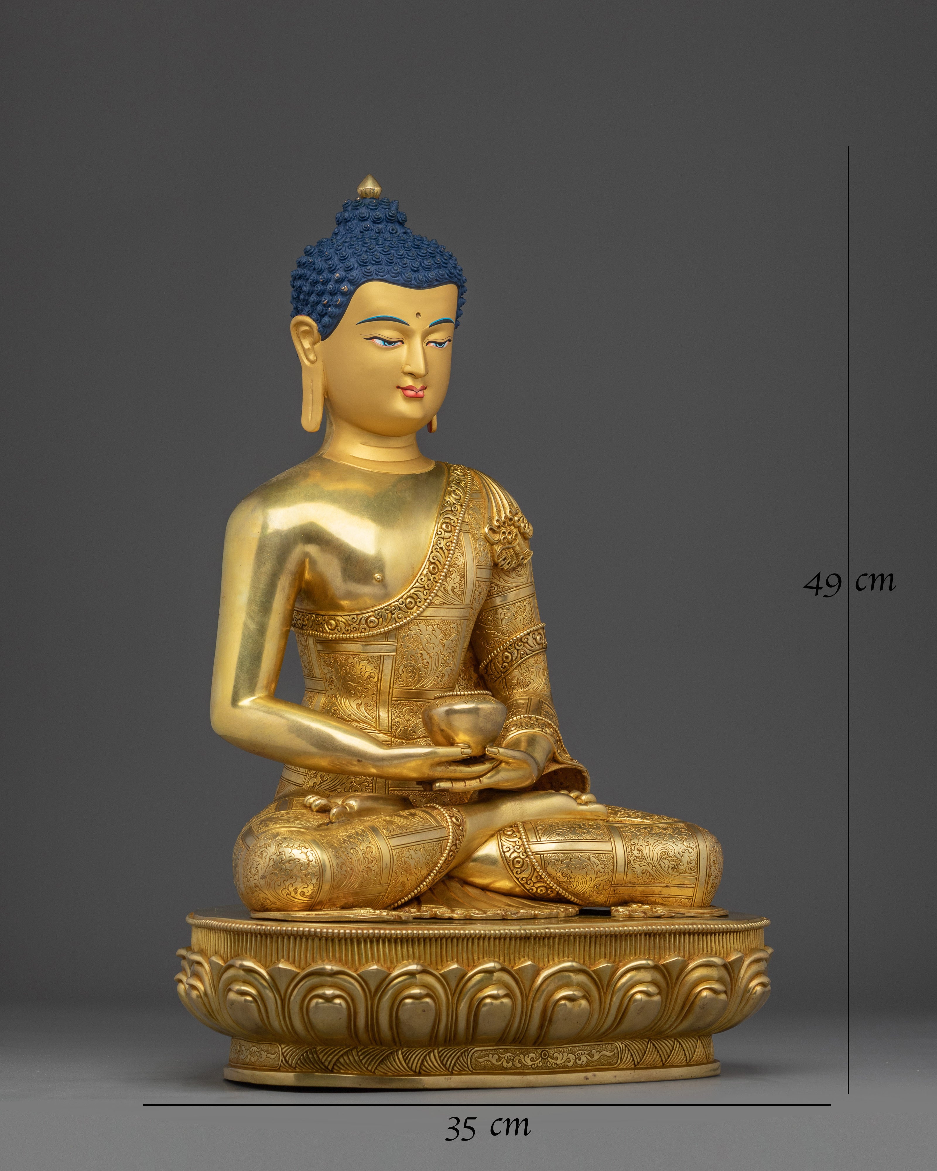 Handmade Statue of Buddha Amitabha