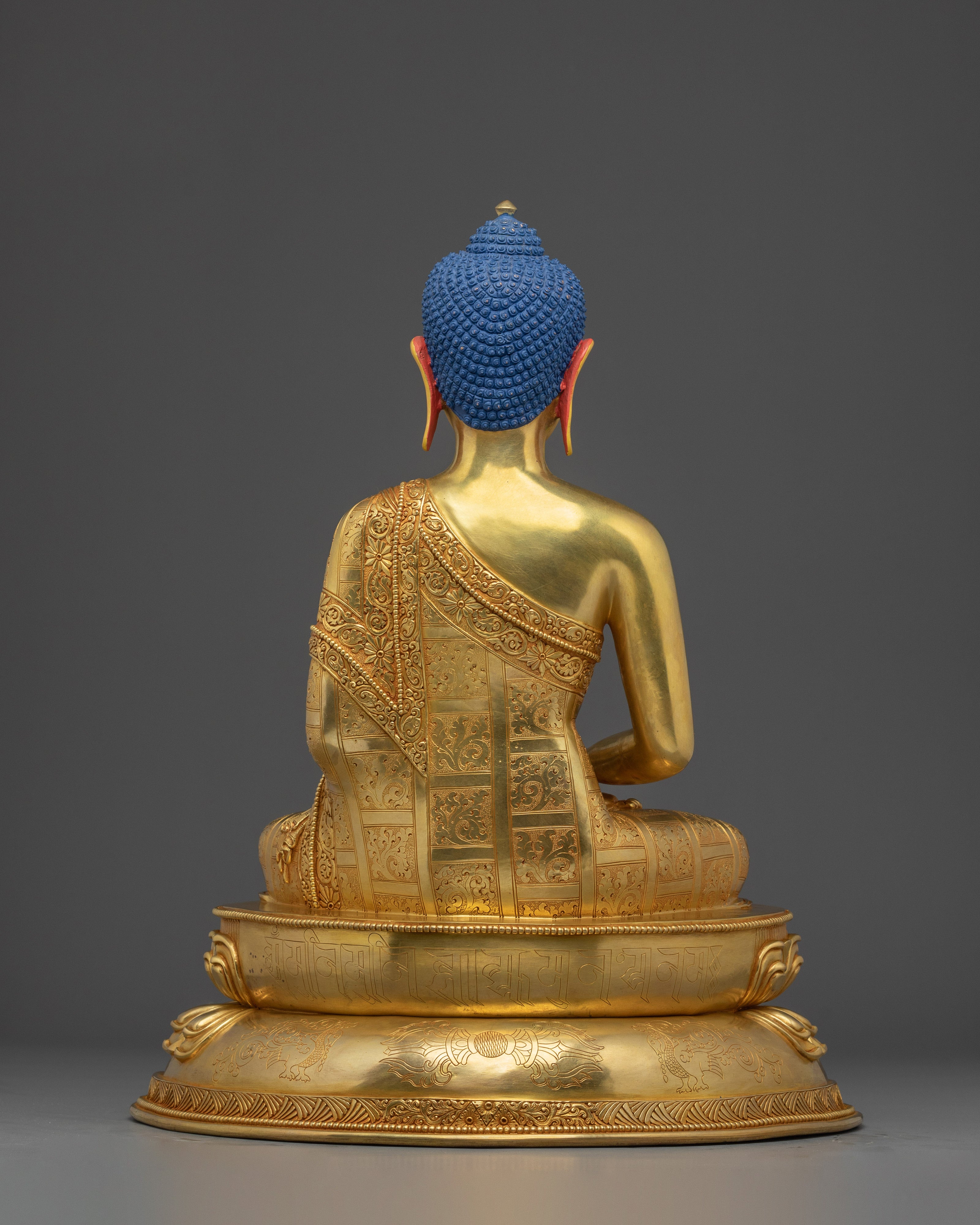 Tranquil Amitabha Buddha Handmade Statue | Buddhist Spiritual Artwork