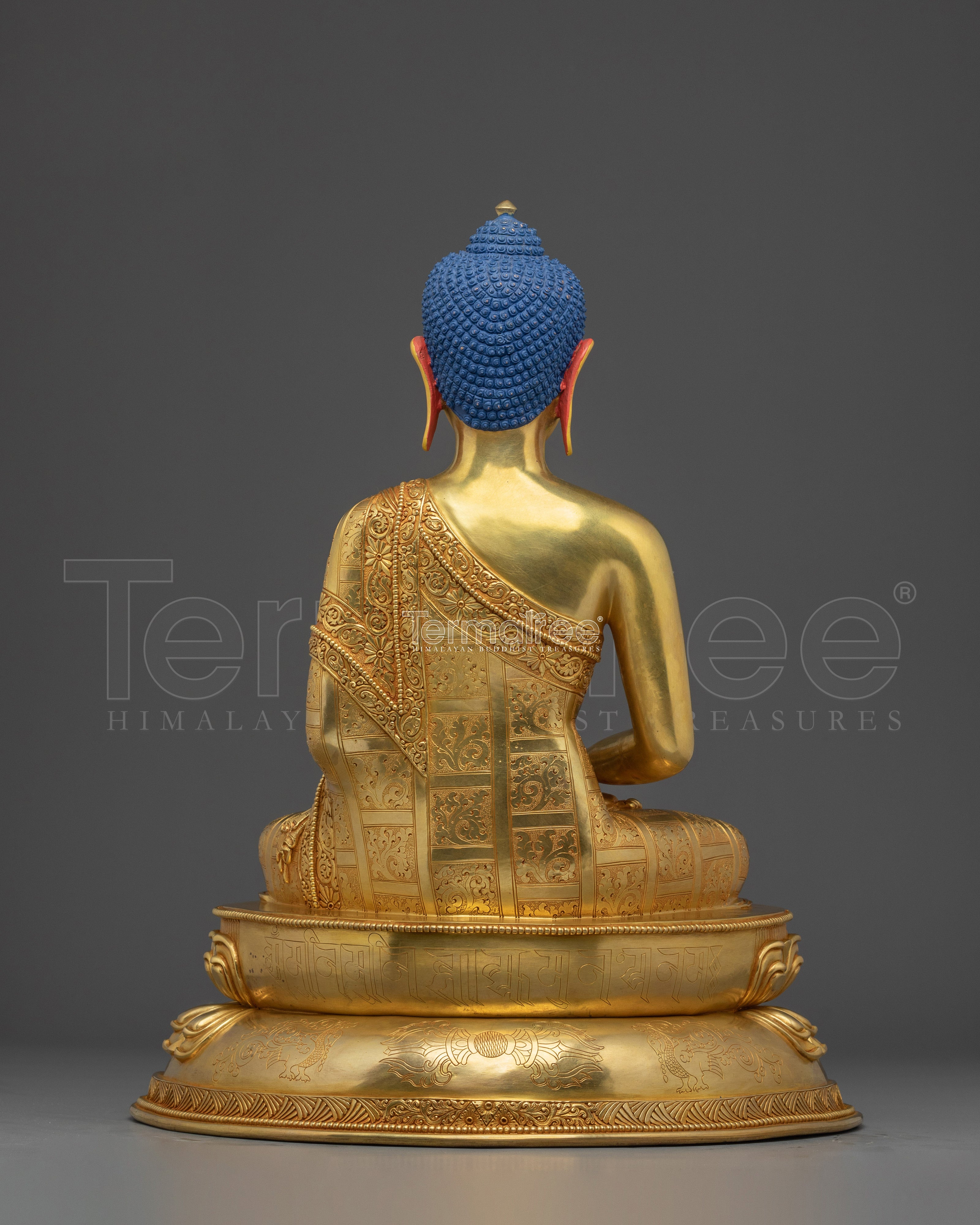 Tranquil Amitabha Buddha Handmade Statue | Buddhist Spiritual Artwork