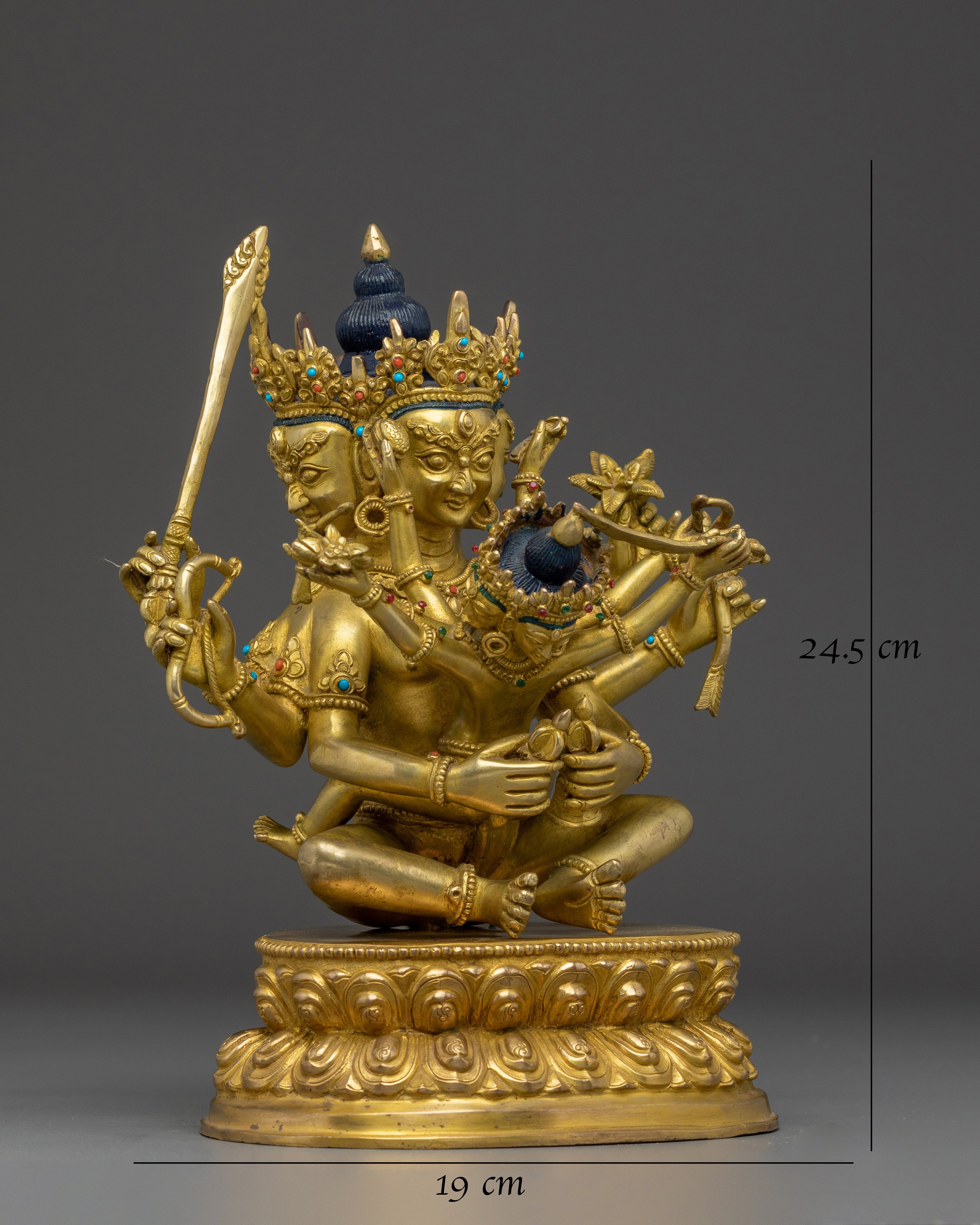 Guhyasamaja Manjushri Statue