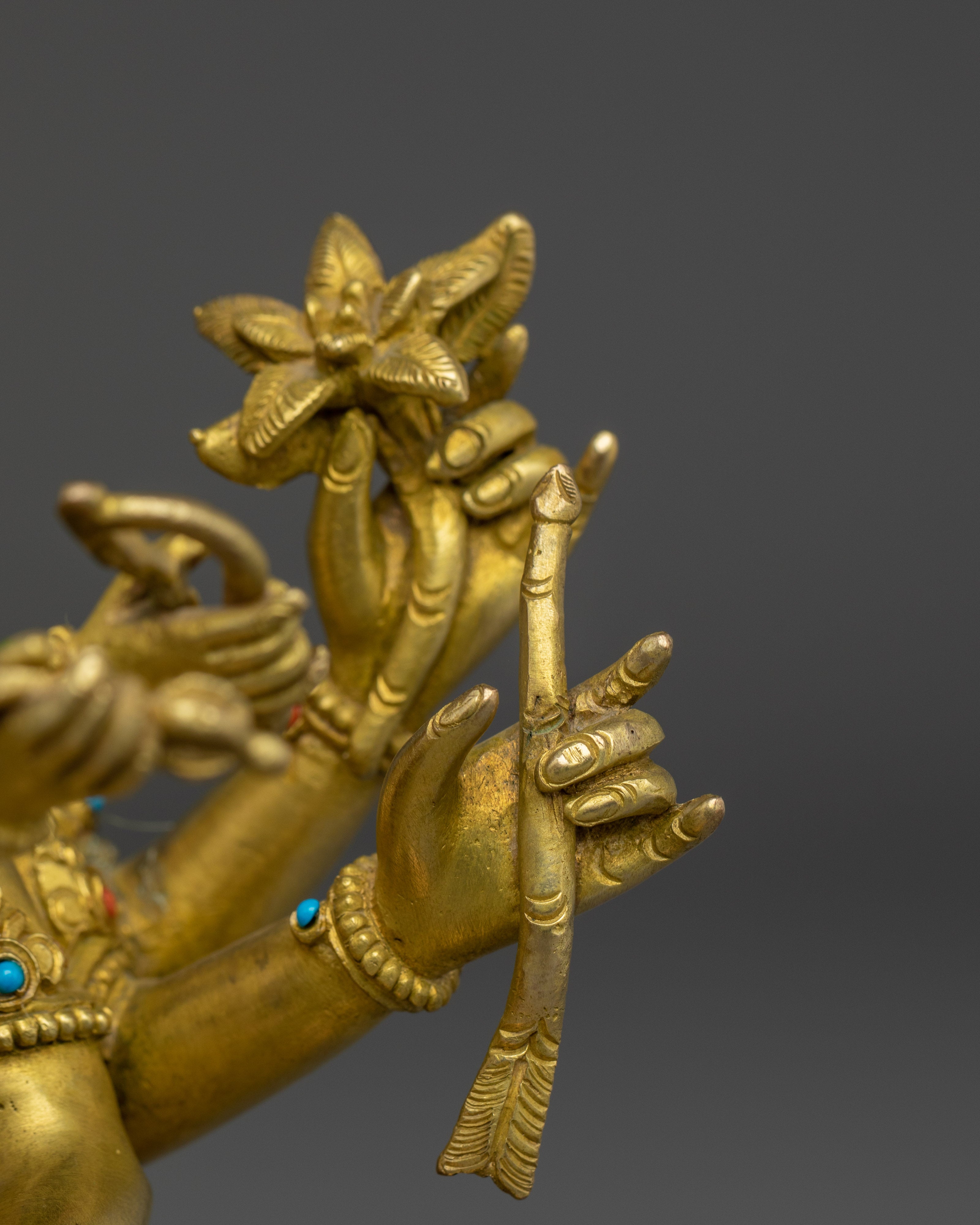 Guhyasamaja Manjushri Statue | Vajrayana Union of Wisdom and Skillful Means