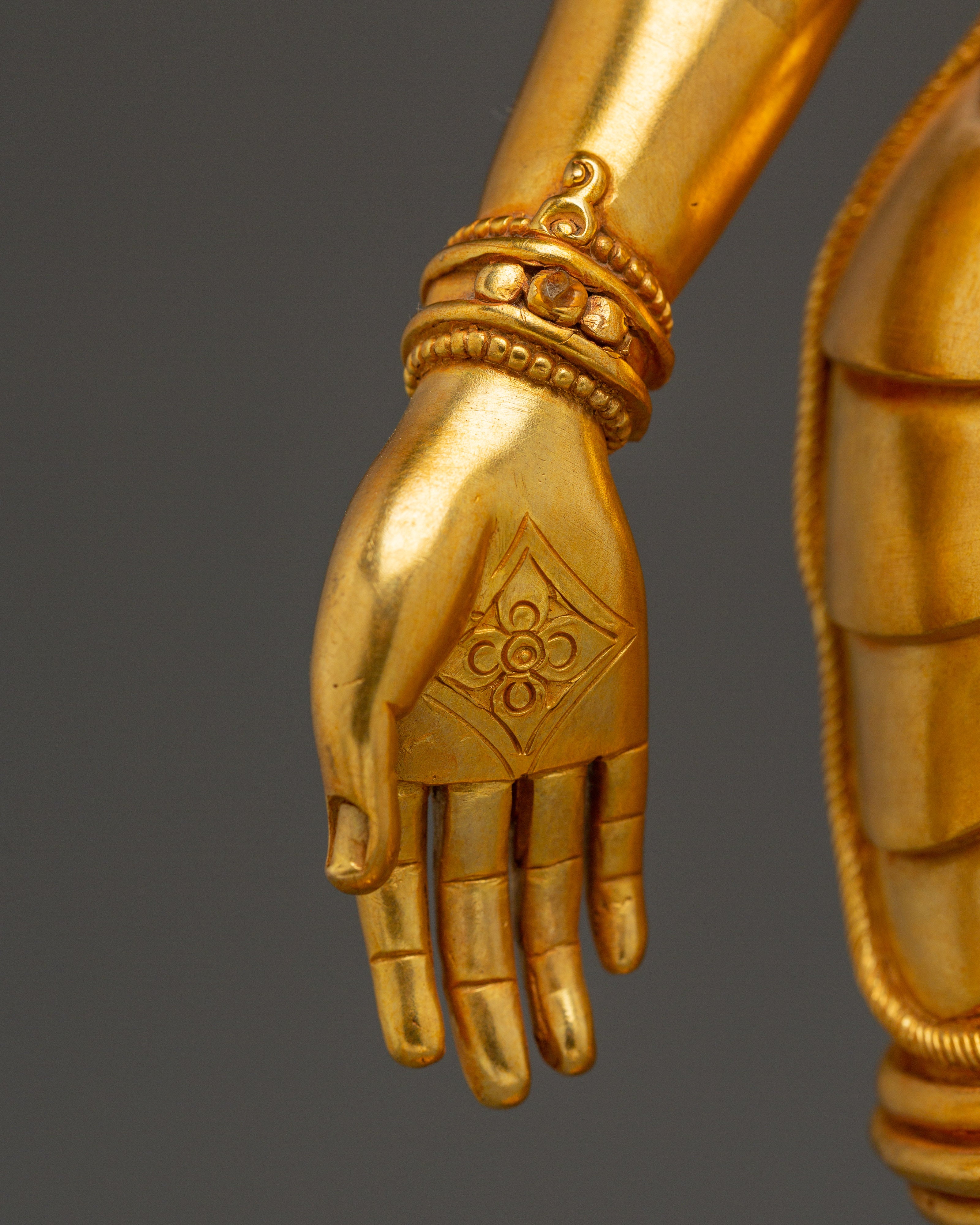 Compassionate Avalokiteshvara Copper Statue | Divine Bodhisattva Being