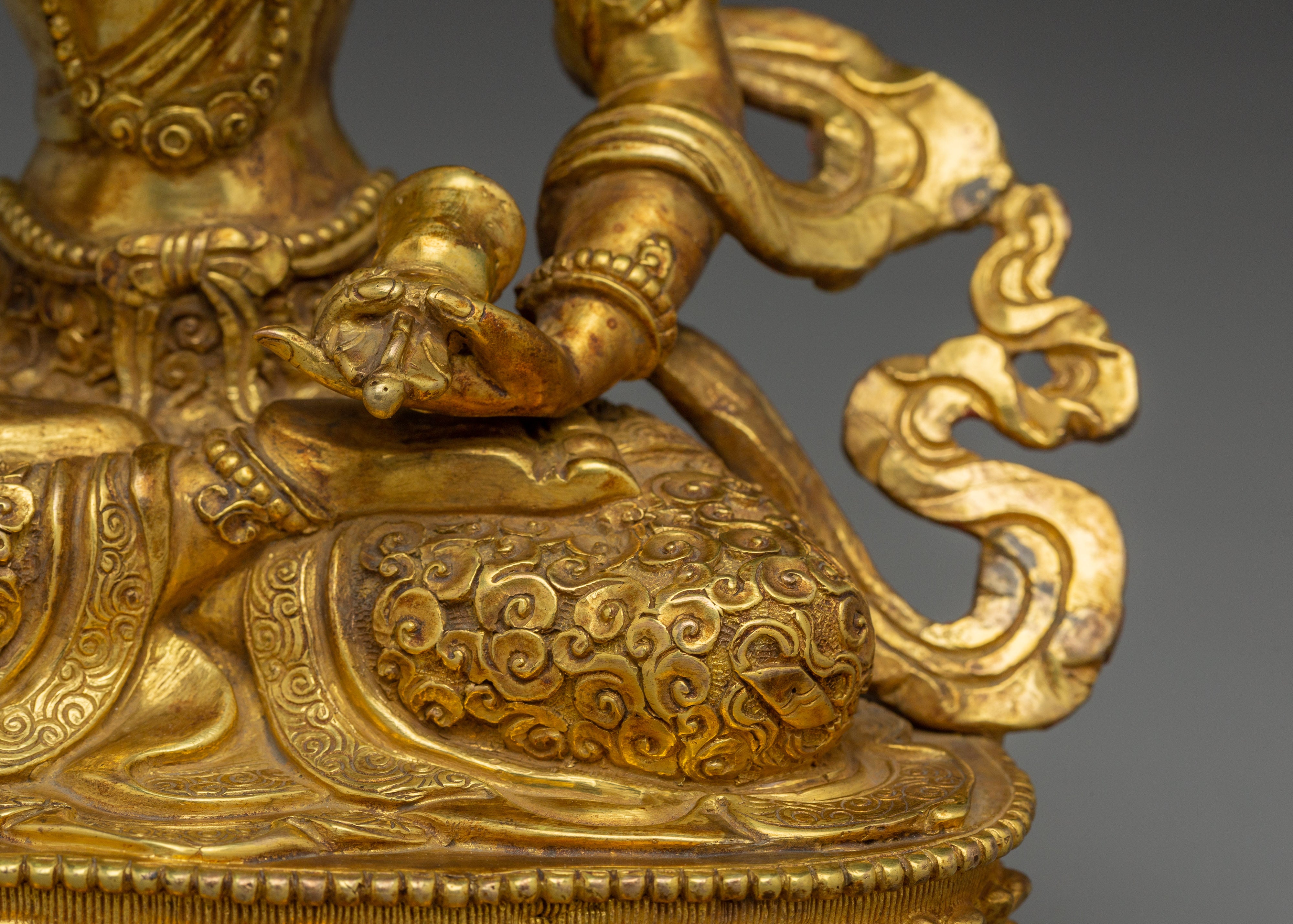 Copper Vajrasattva Sculpture for Spiritual Altar | Tibetan Deity of Purification and Wisdom