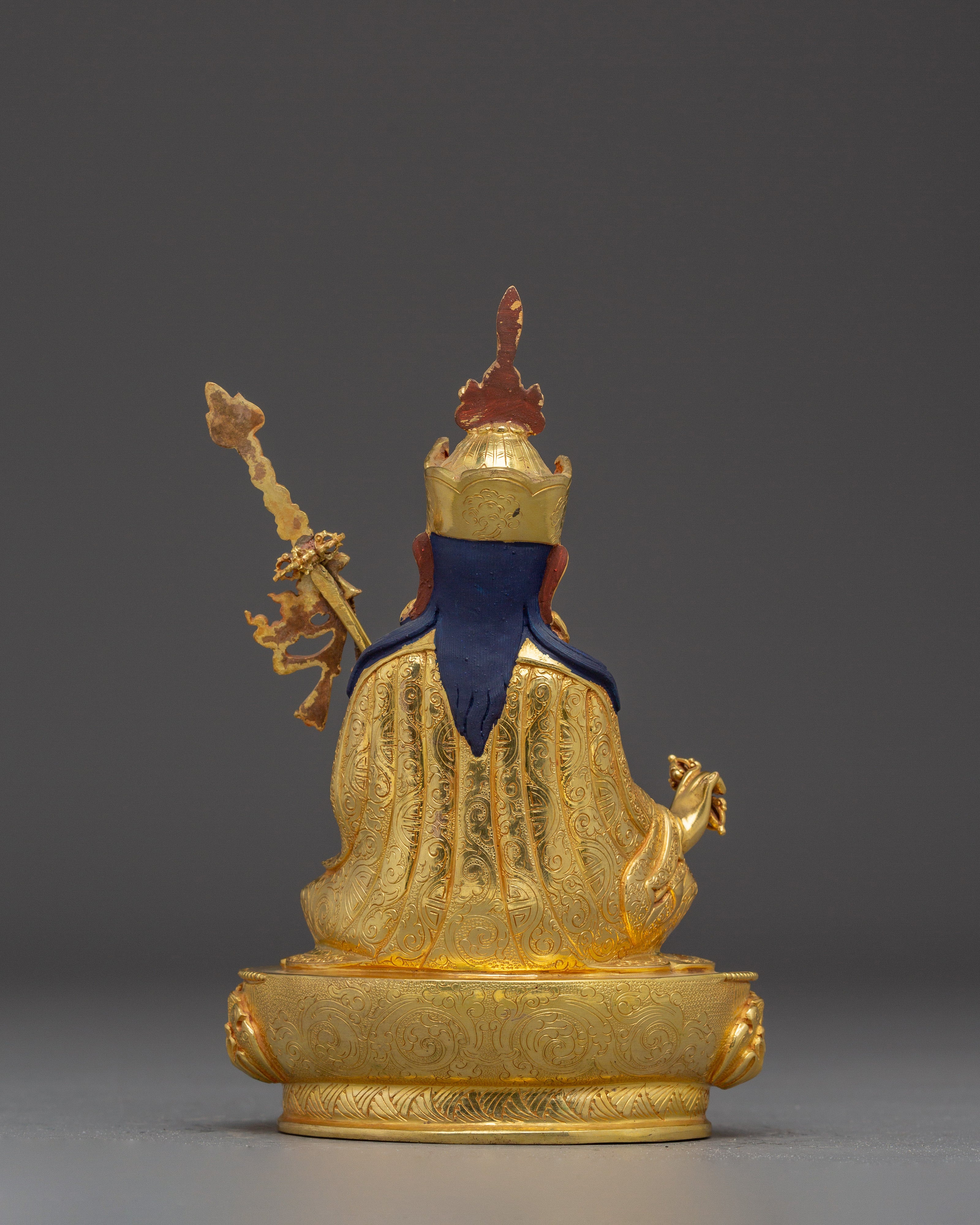 Meditation Art of Guru Rinpoche | Handmade Statue for Decor