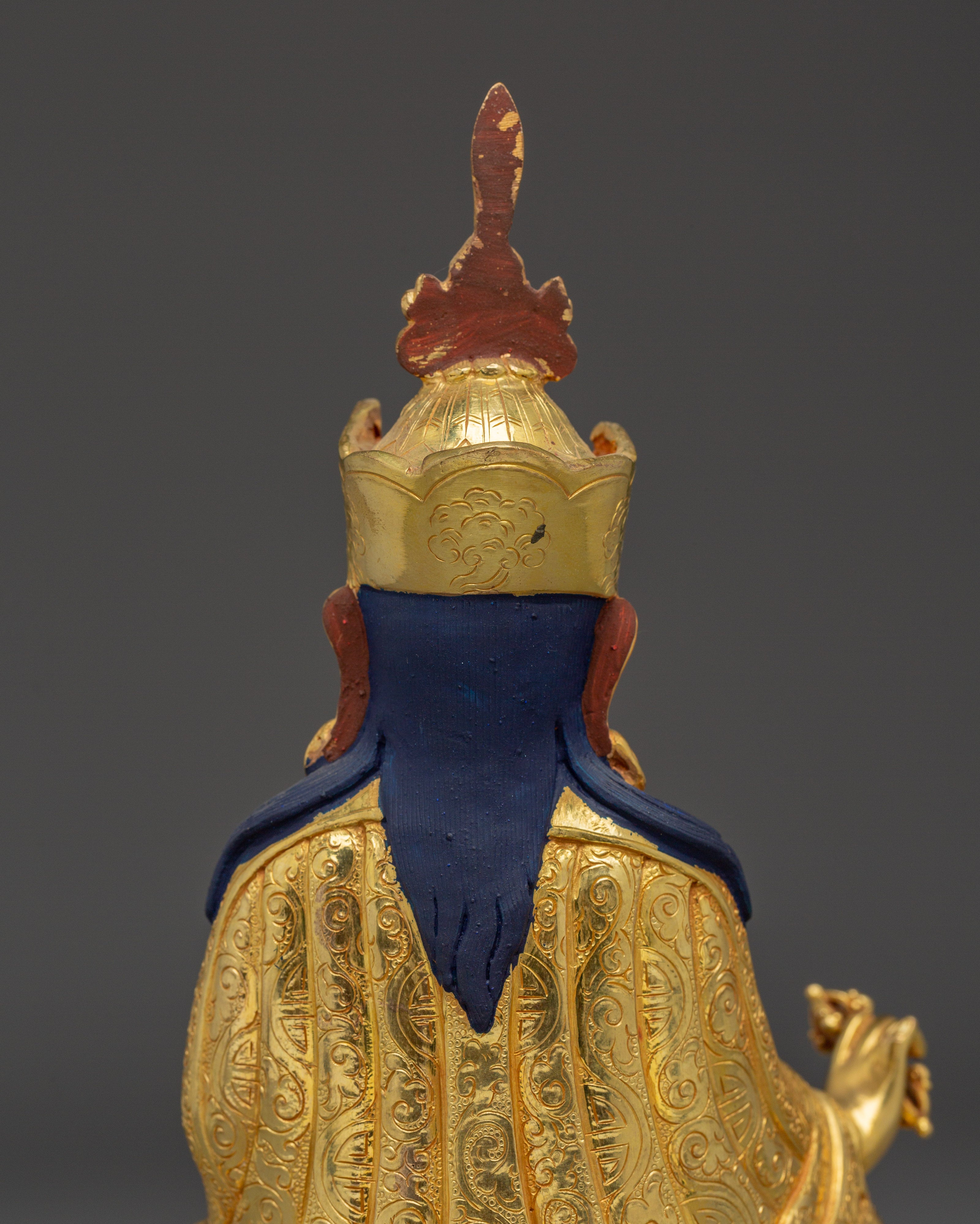 Meditation Art of Guru Rinpoche | Handmade Statue for Decor