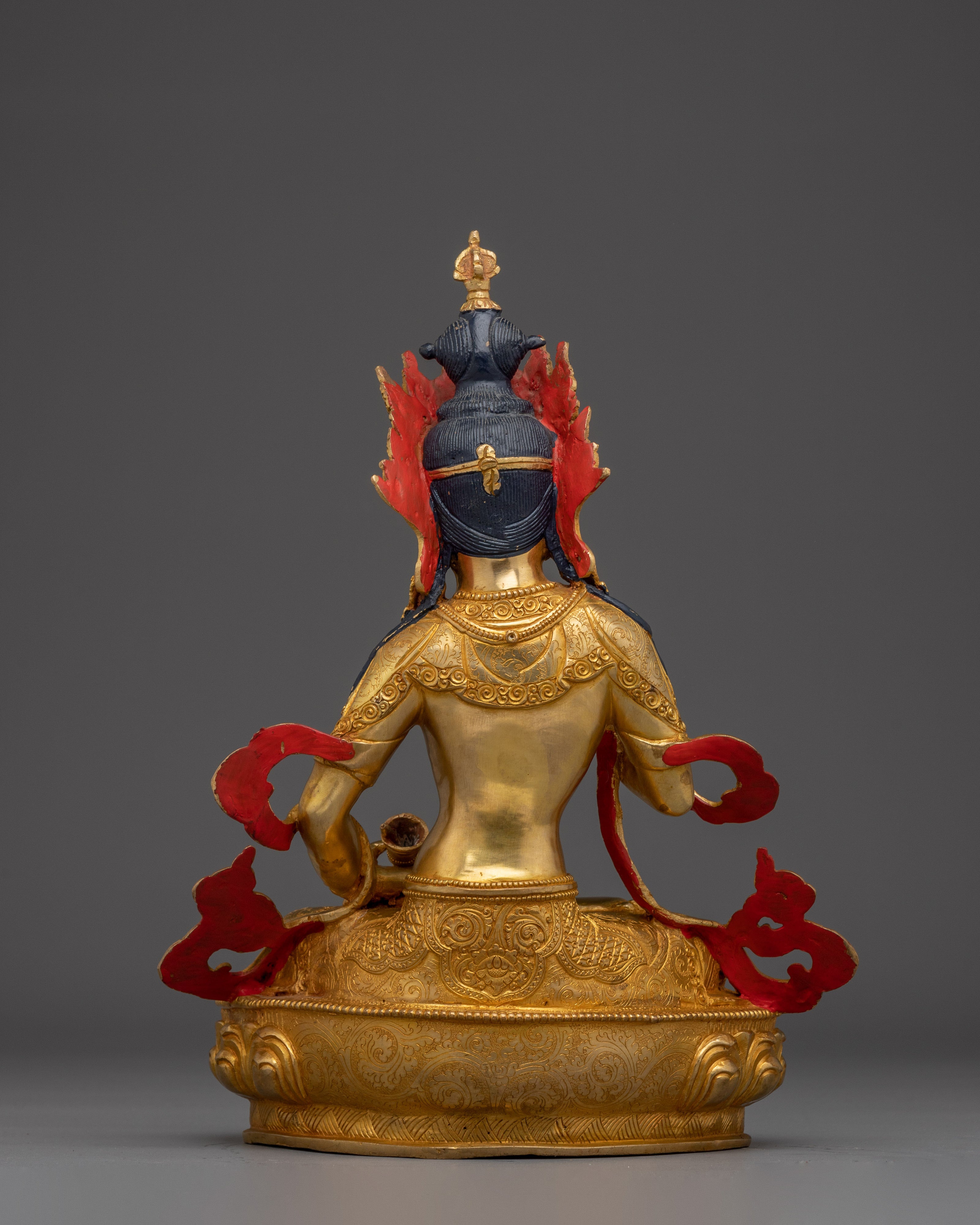 Vajrasattva Buddhist Deity of Purification | Statue in Gold and Copper
