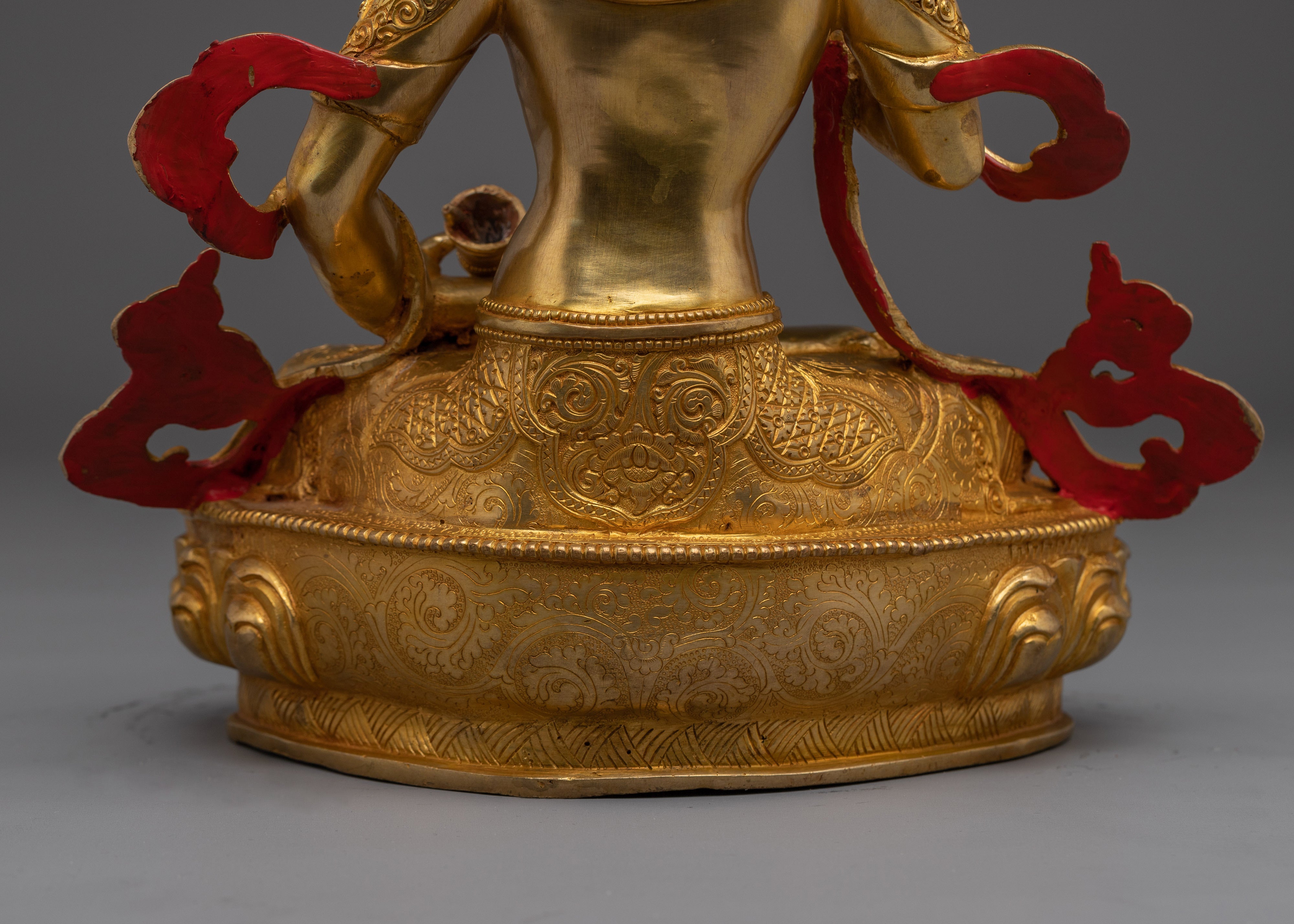 Vajrasattva Buddhist Deity of Purification | Statue in Gold and Copper