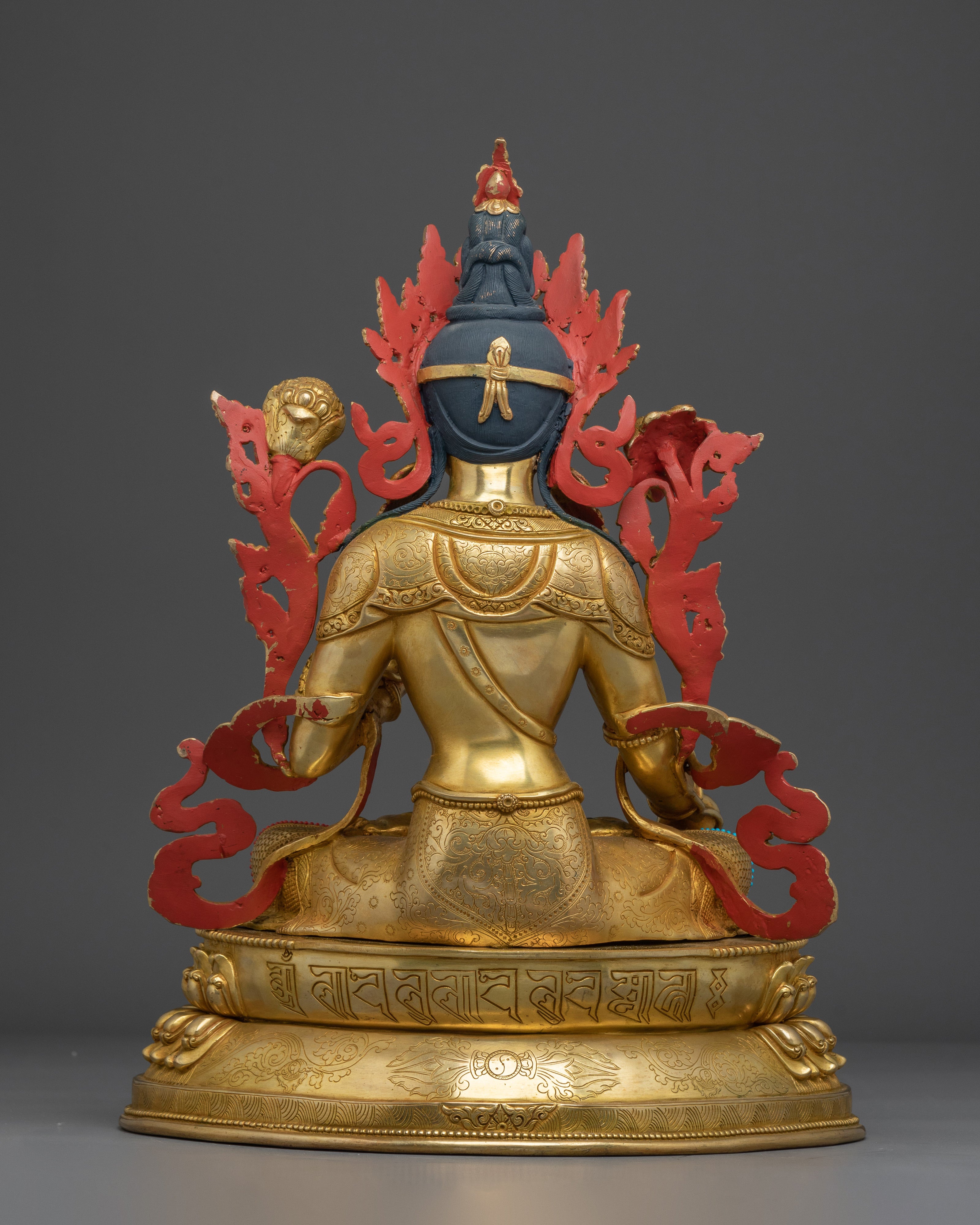 Golden Sita Tara Handmade Statue | Healing Goddess